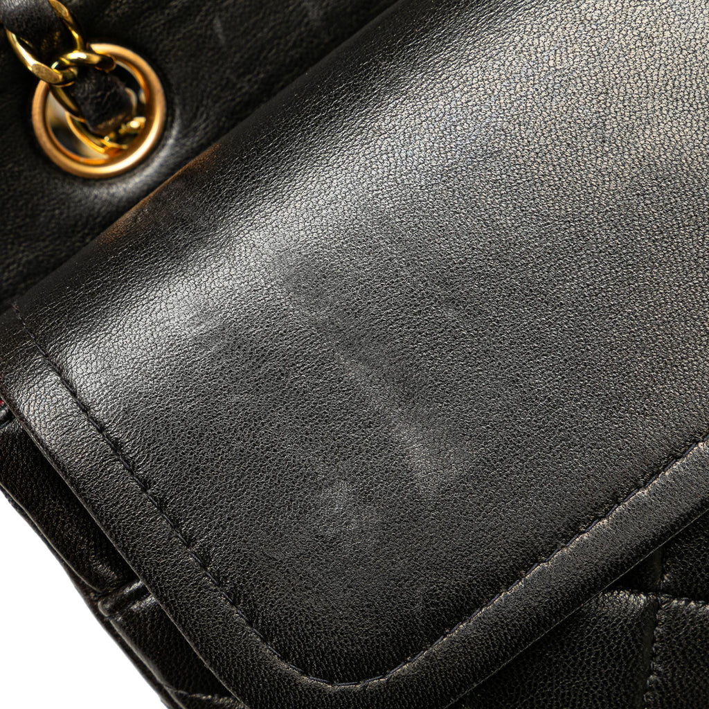 Chanel Medium Classic Lambskin Double Flap (SHG-2BQWuZ)