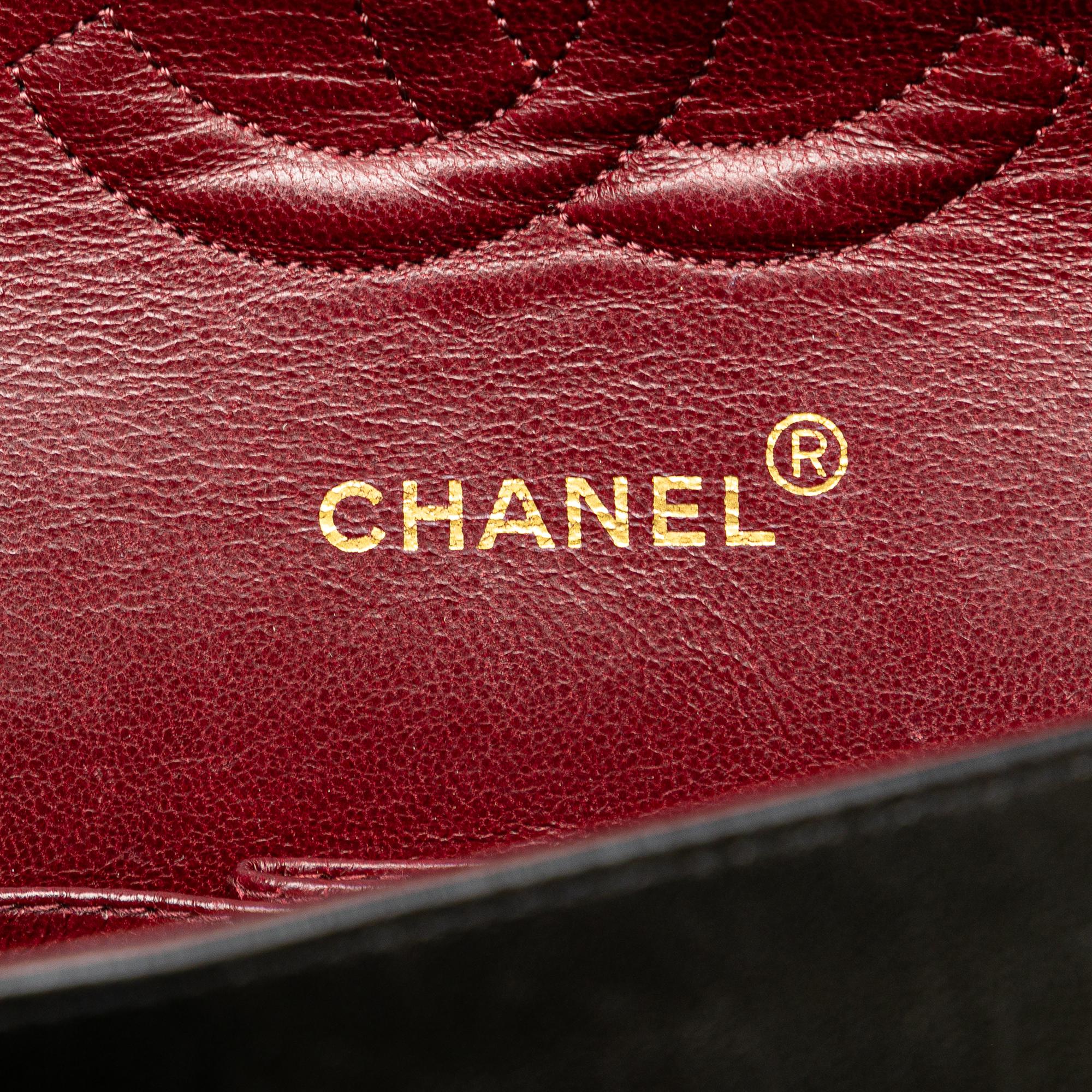 Chanel Medium Classic Lambskin Double Flap (SHG-2BQWuZ)