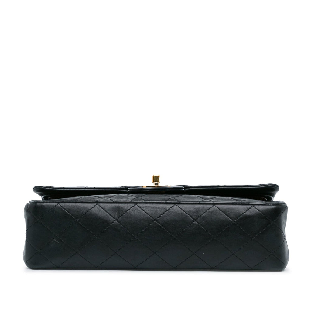 Chanel Medium Classic Lambskin Double Flap (SHG-gDhpB9)