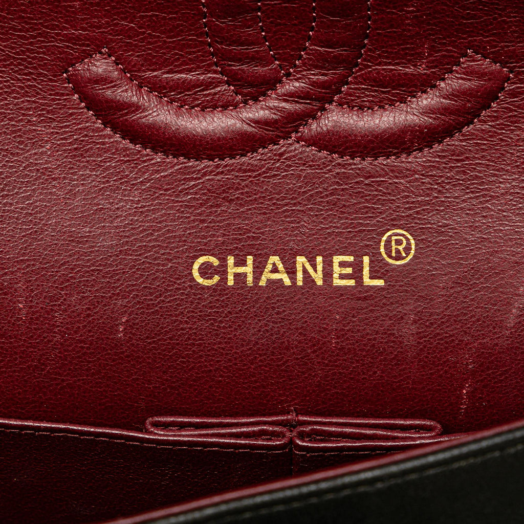 Chanel Medium Classic Lambskin Double Flap (SHG-EItNre)