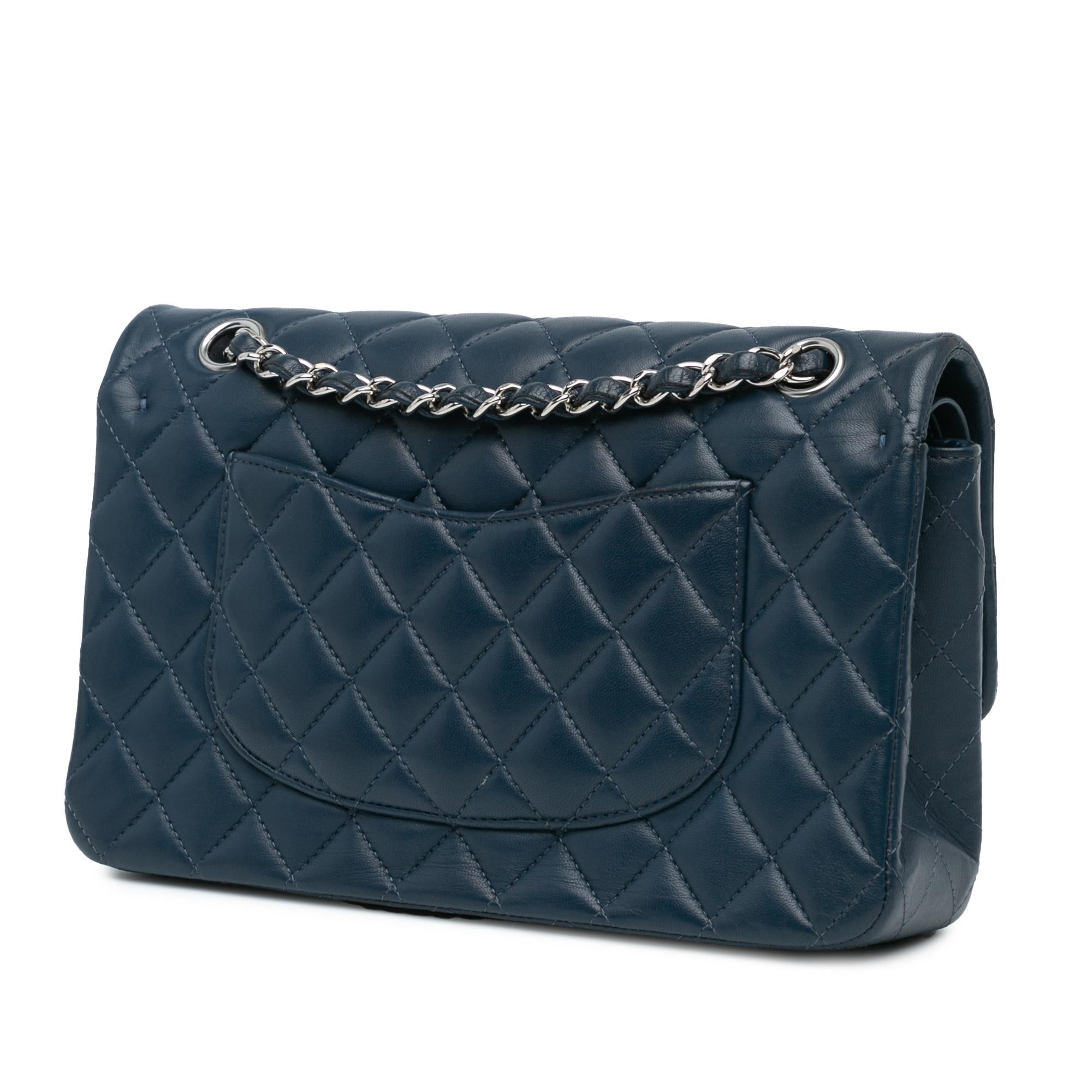 Chanel Medium Classic Lambskin Double Flap (SHG-35Xgum)