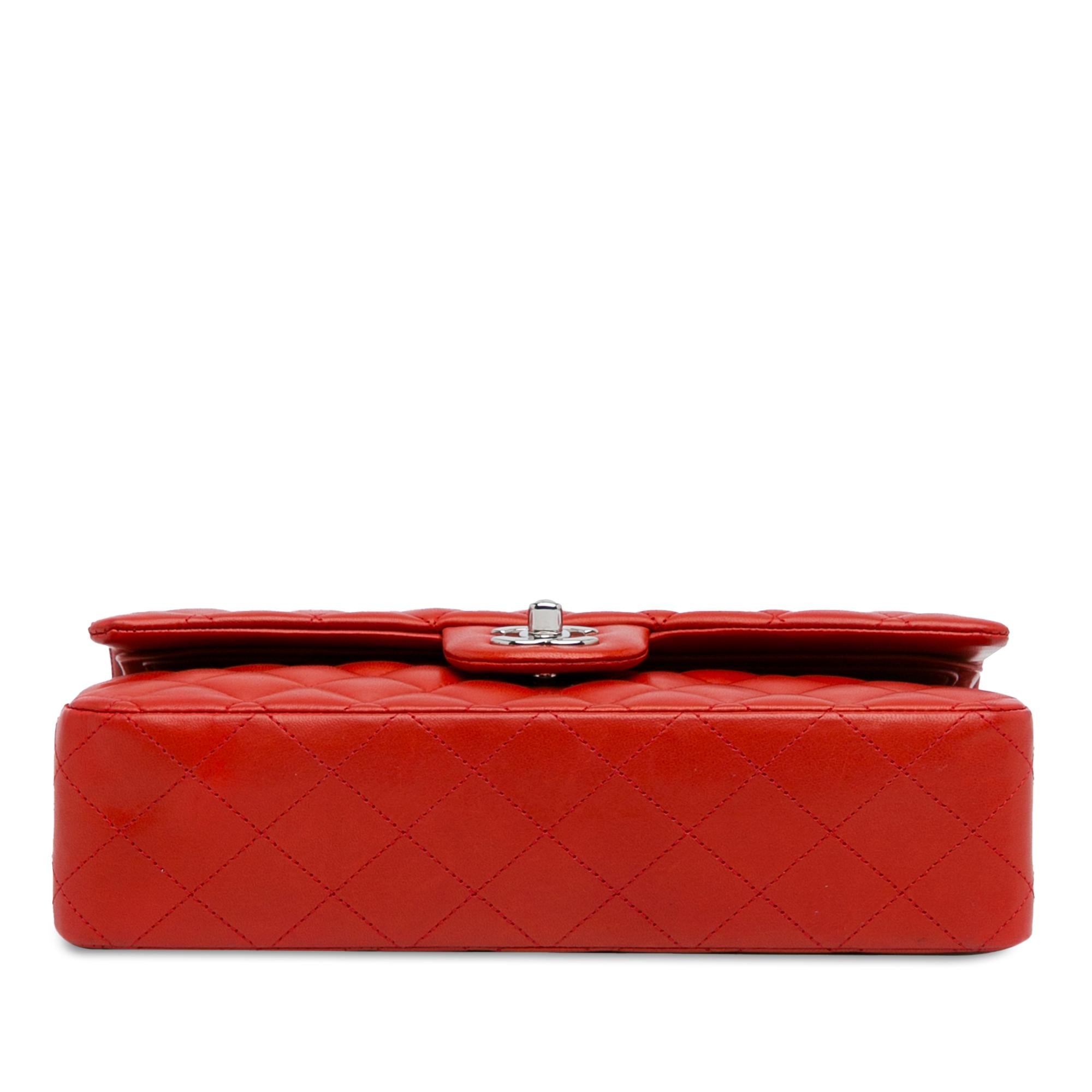 Chanel Medium Classic Lambskin Double Flap (SHG-E5gZeT)