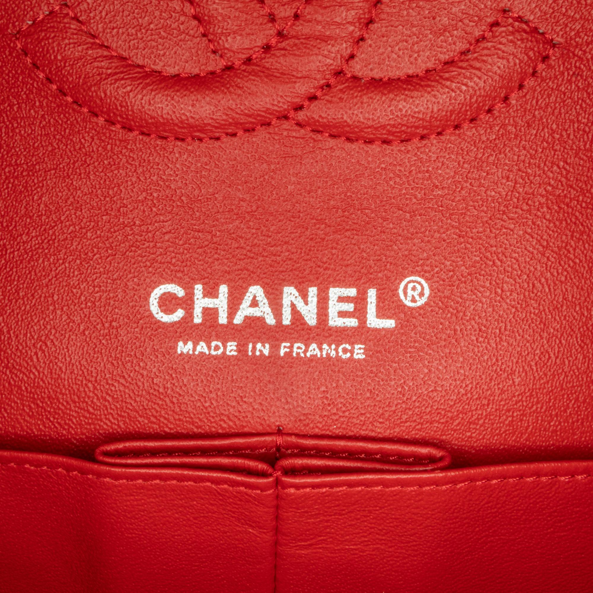 Chanel Medium Classic Lambskin Double Flap (SHG-E5gZeT)