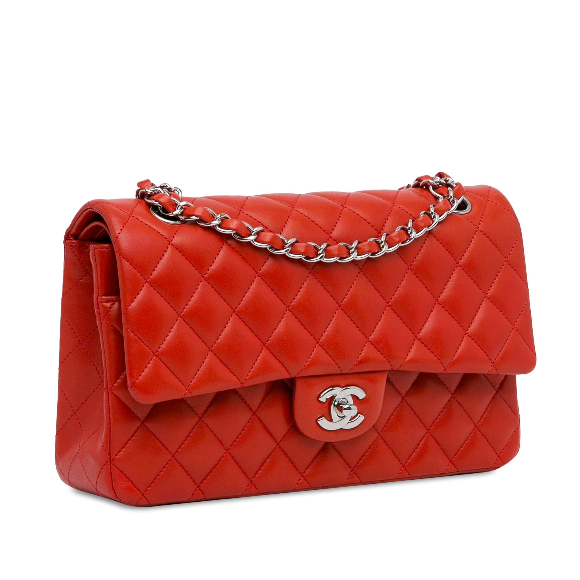Chanel Medium Classic Lambskin Double Flap (SHG-E5gZeT)