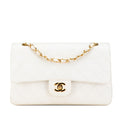 Chanel Medium Classic Lambskin Double Flap (SHG-xjMT3Y)