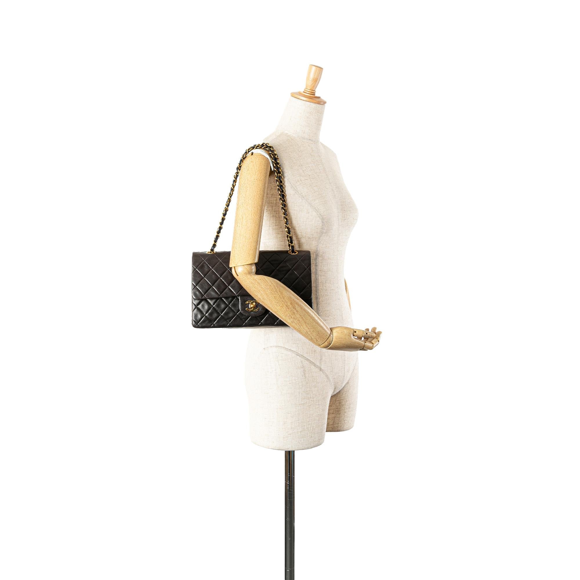 Chanel Medium Classic Lambskin Double Flap