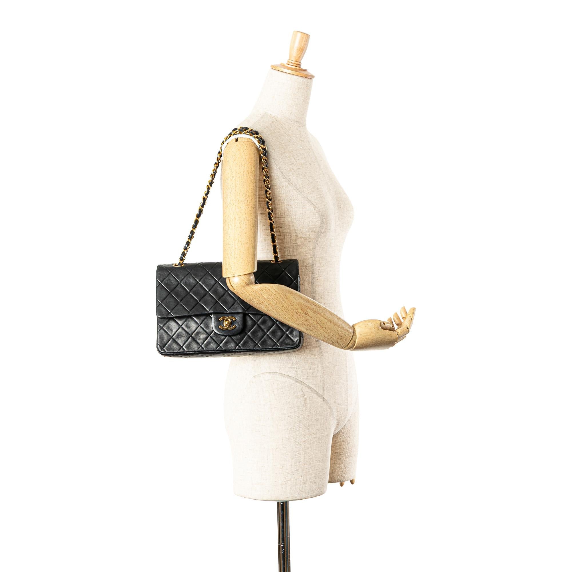 Chanel Medium Classic Lambskin Double Flap