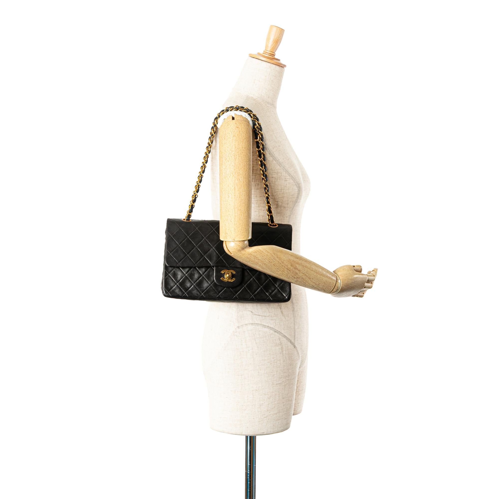 Chanel Medium Classic Lambskin Double Flap