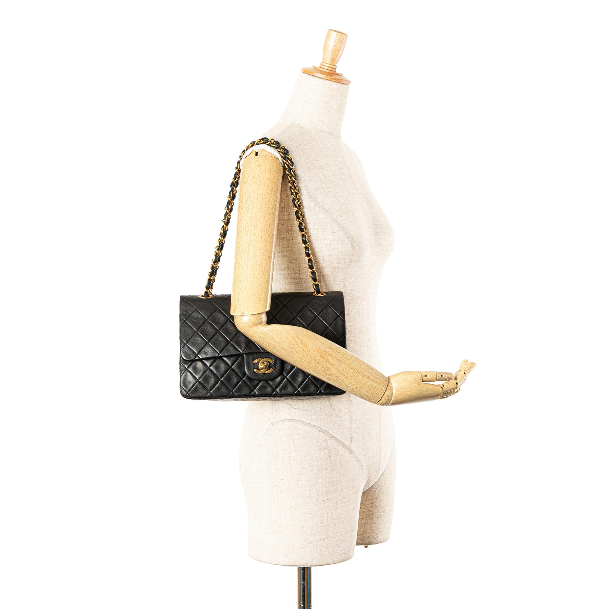 Chanel Medium Classic Lambskin Double Flap