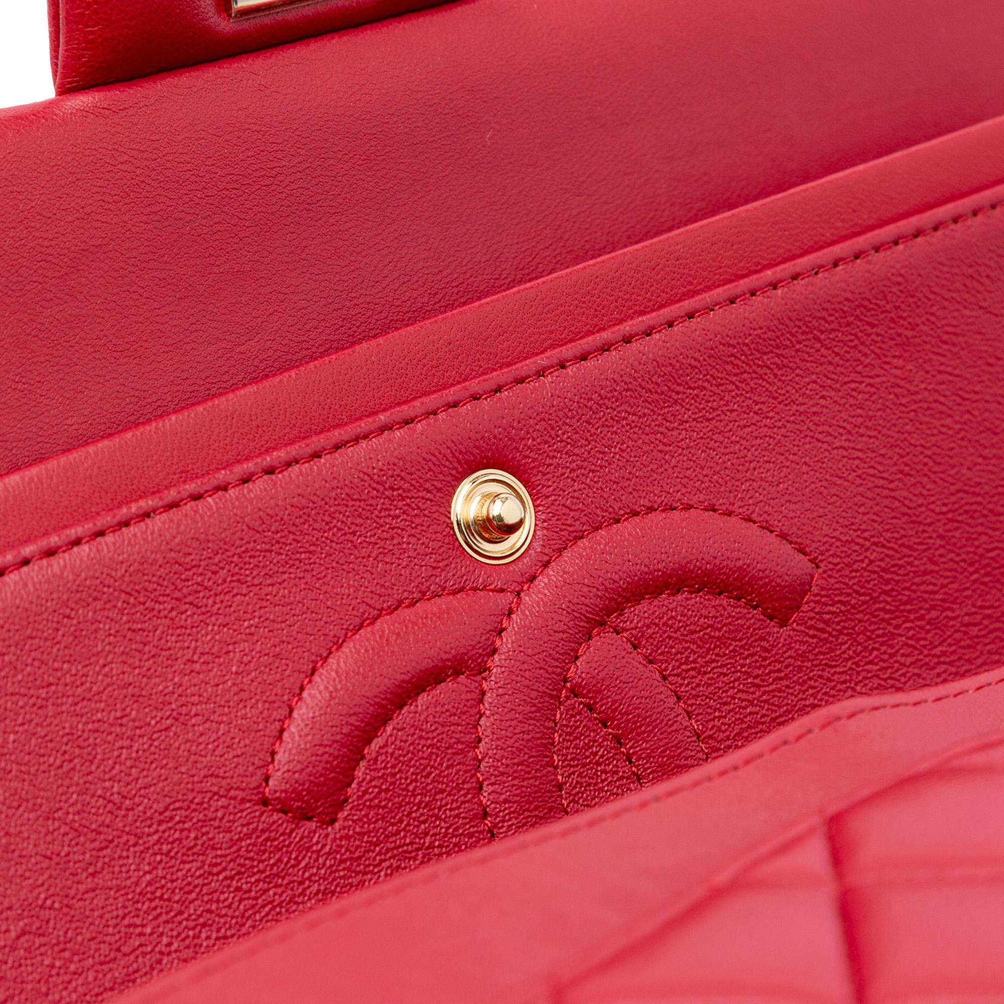 Chanel Medium Classic Lambskin Double Flap