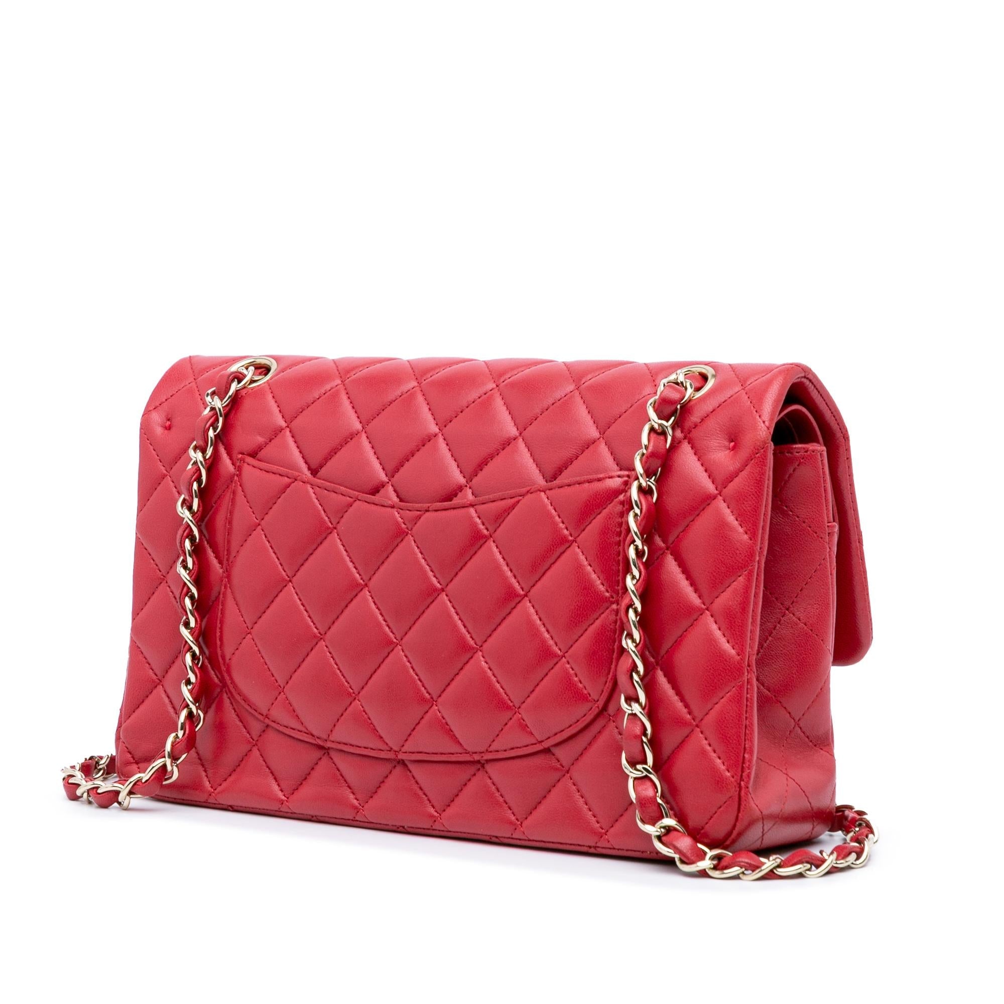 Chanel Medium Classic Lambskin Double Flap