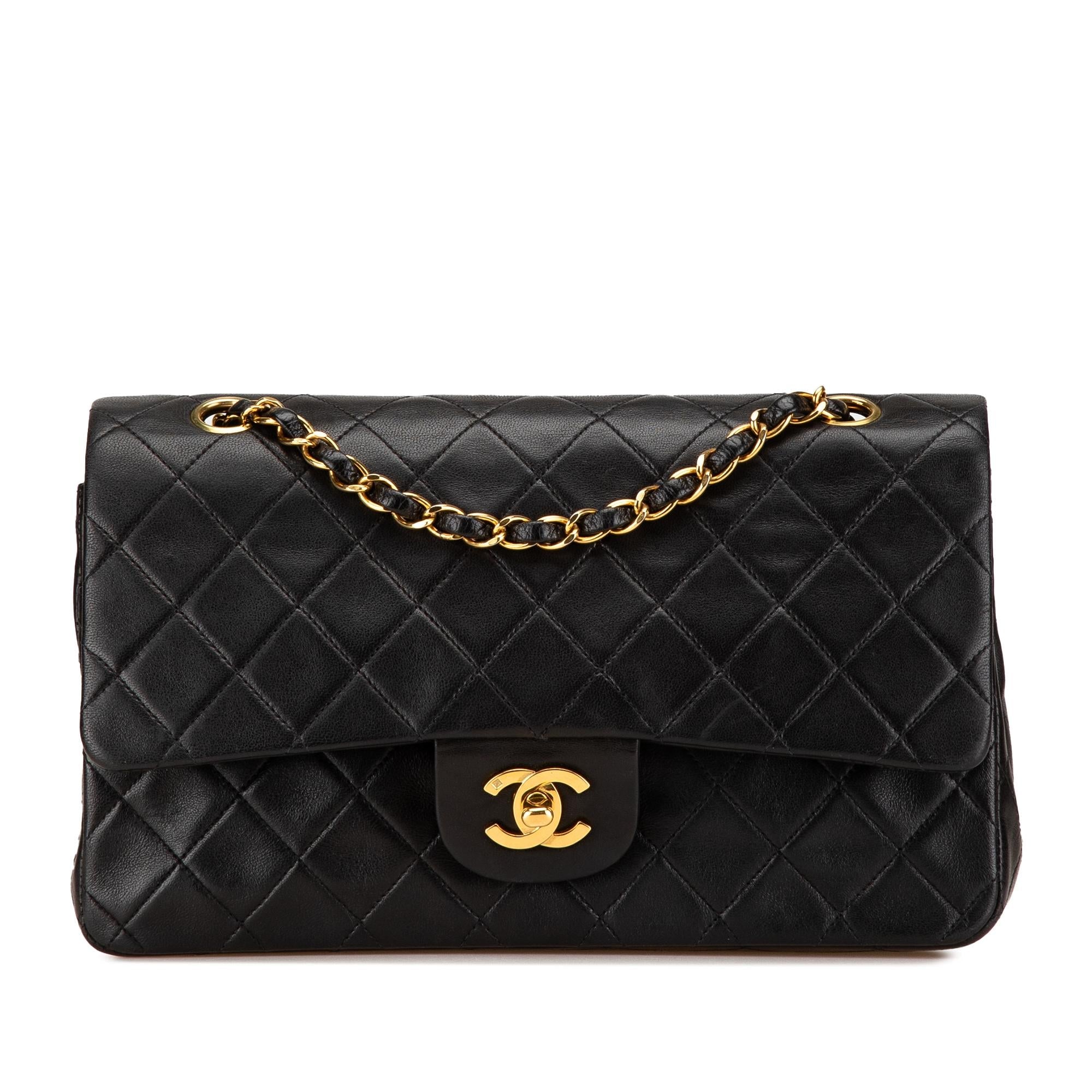 Chanel Medium Classic Lambskin Double Flap