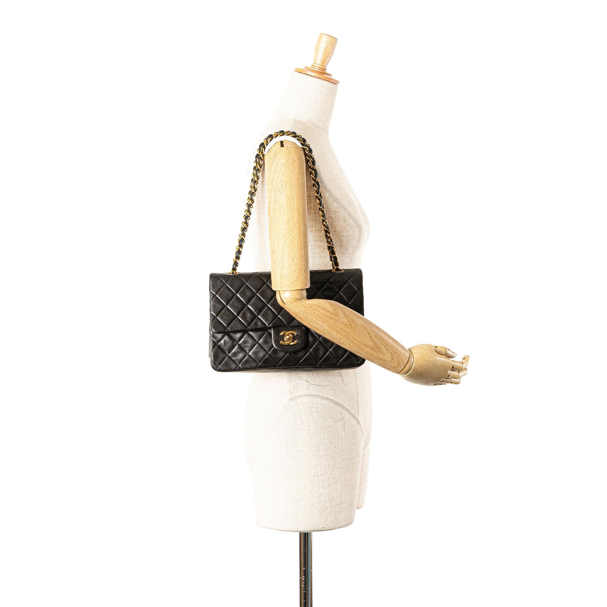 Chanel Medium Classic Lambskin Double Flap
