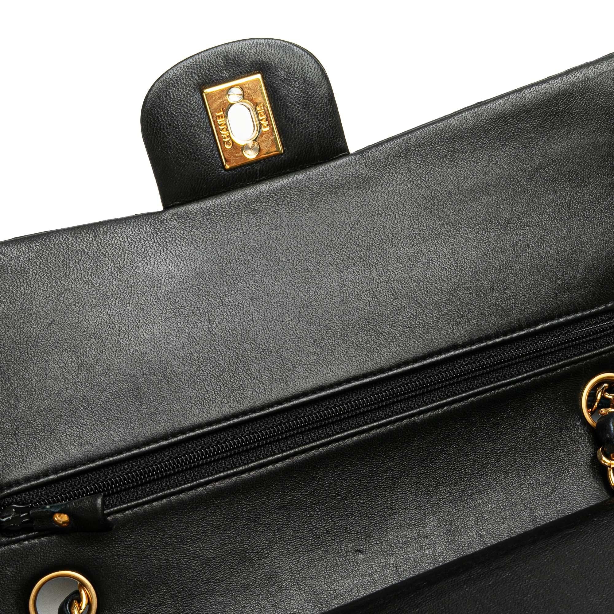 Chanel Medium Classic Lambskin Double Flap