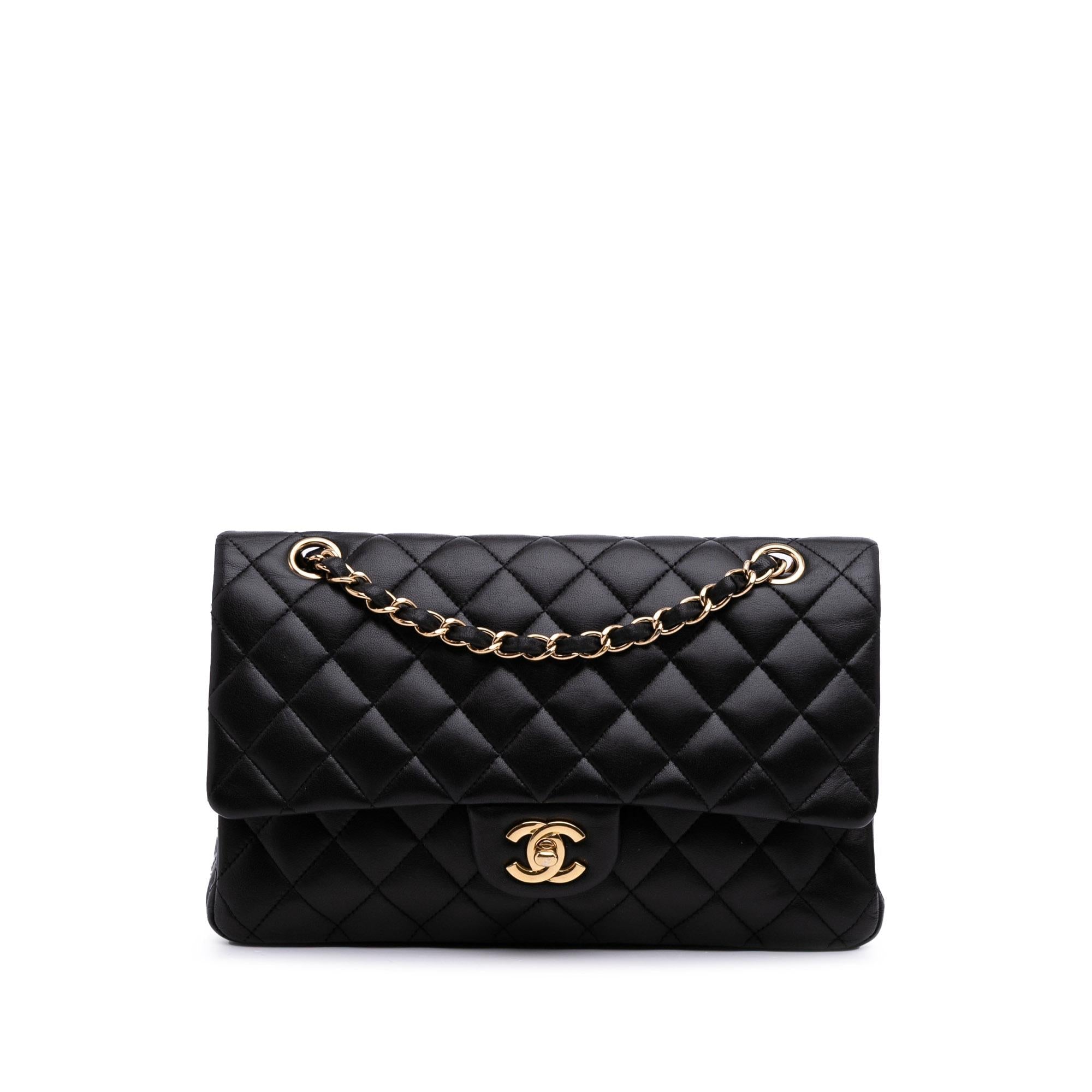 Chanel Medium Classic Lambskin Double Flap