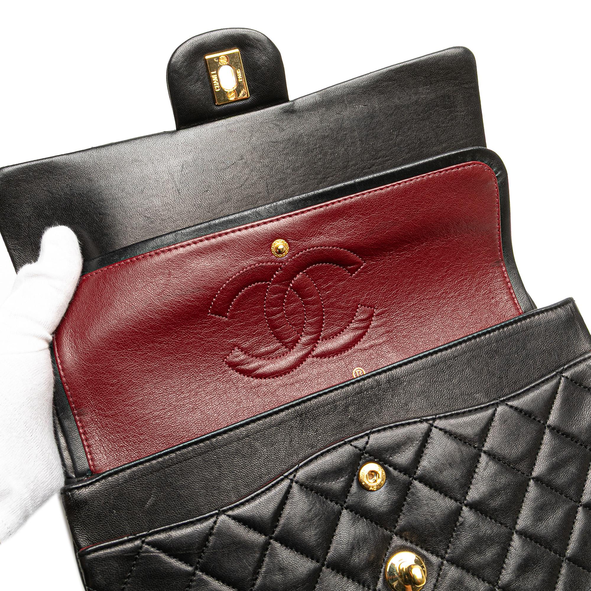 Chanel Medium Classic Lambskin Double Flap
