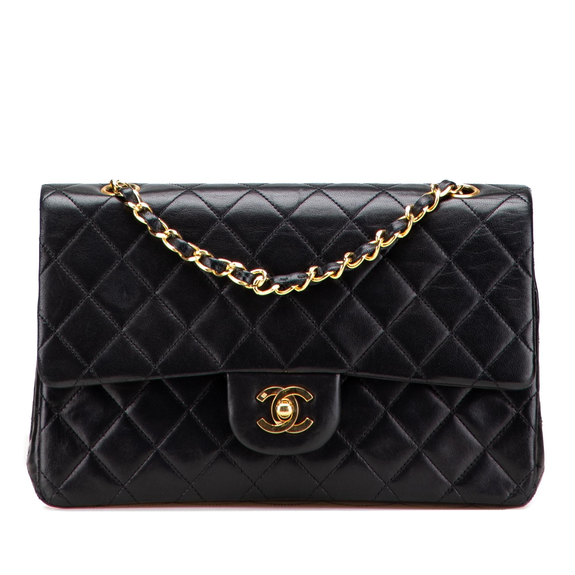 Chanel Medium Classic Lambskin Double Flap