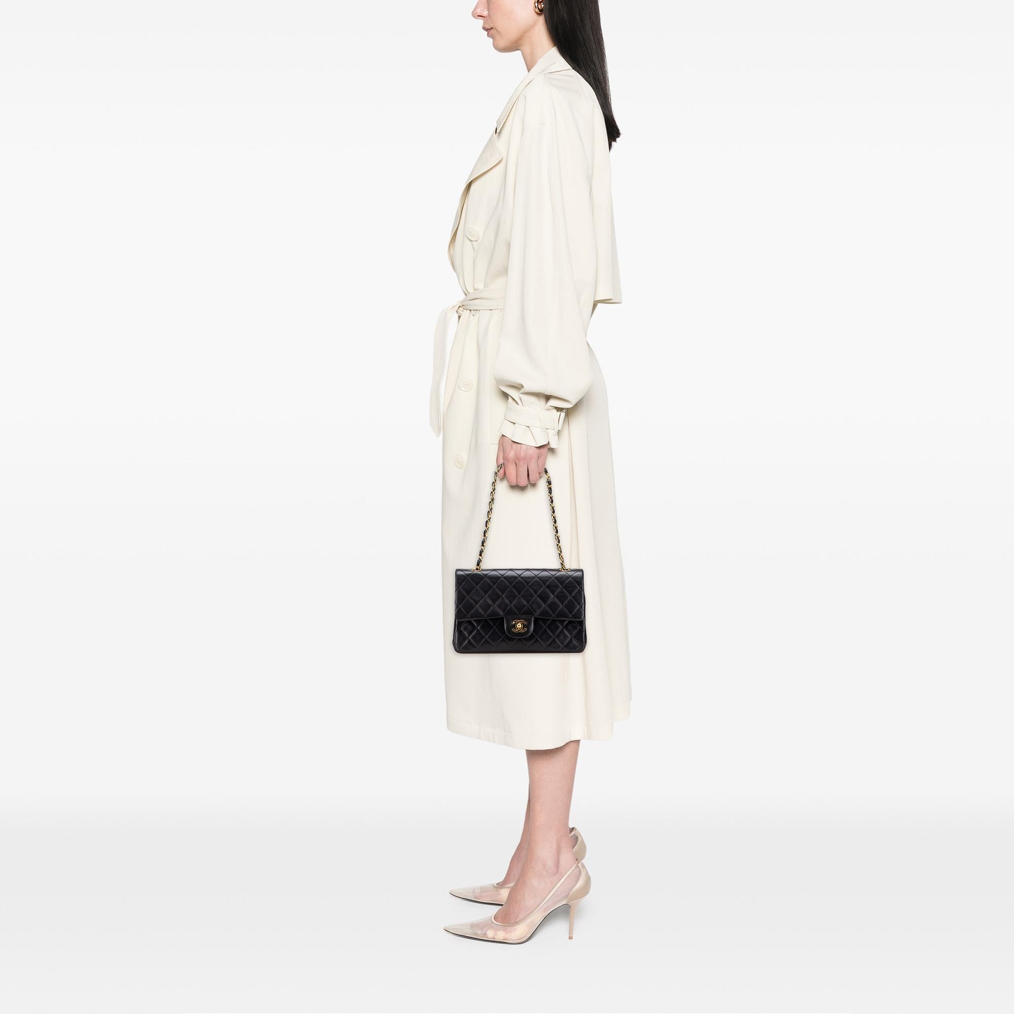 Chanel Medium Classic Lambskin Double Flap