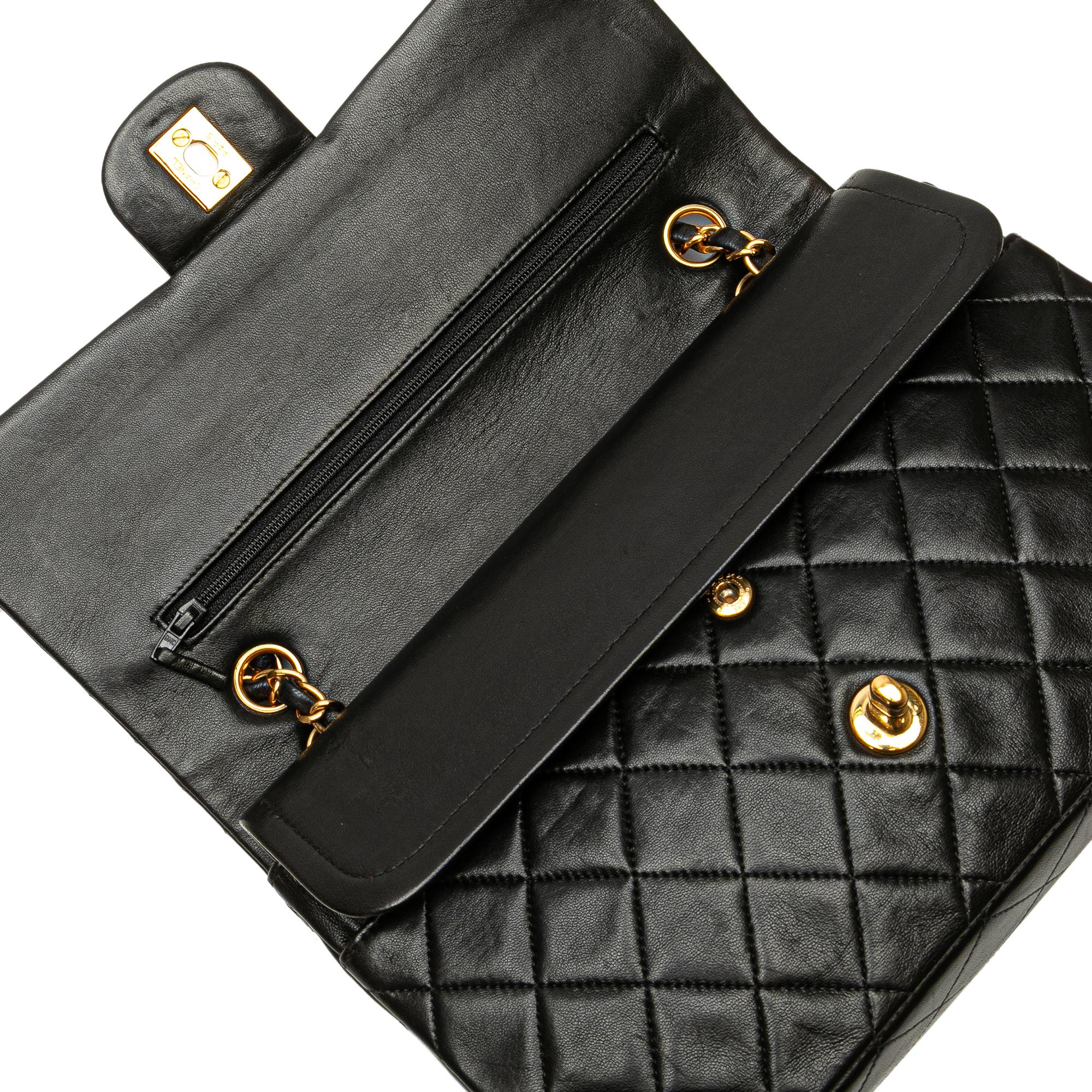 Chanel Medium Classic Lambskin Double Flap