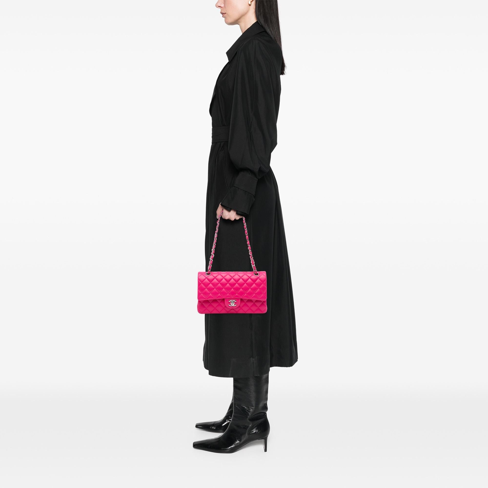 Chanel Medium Classic Lambskin Double Flap