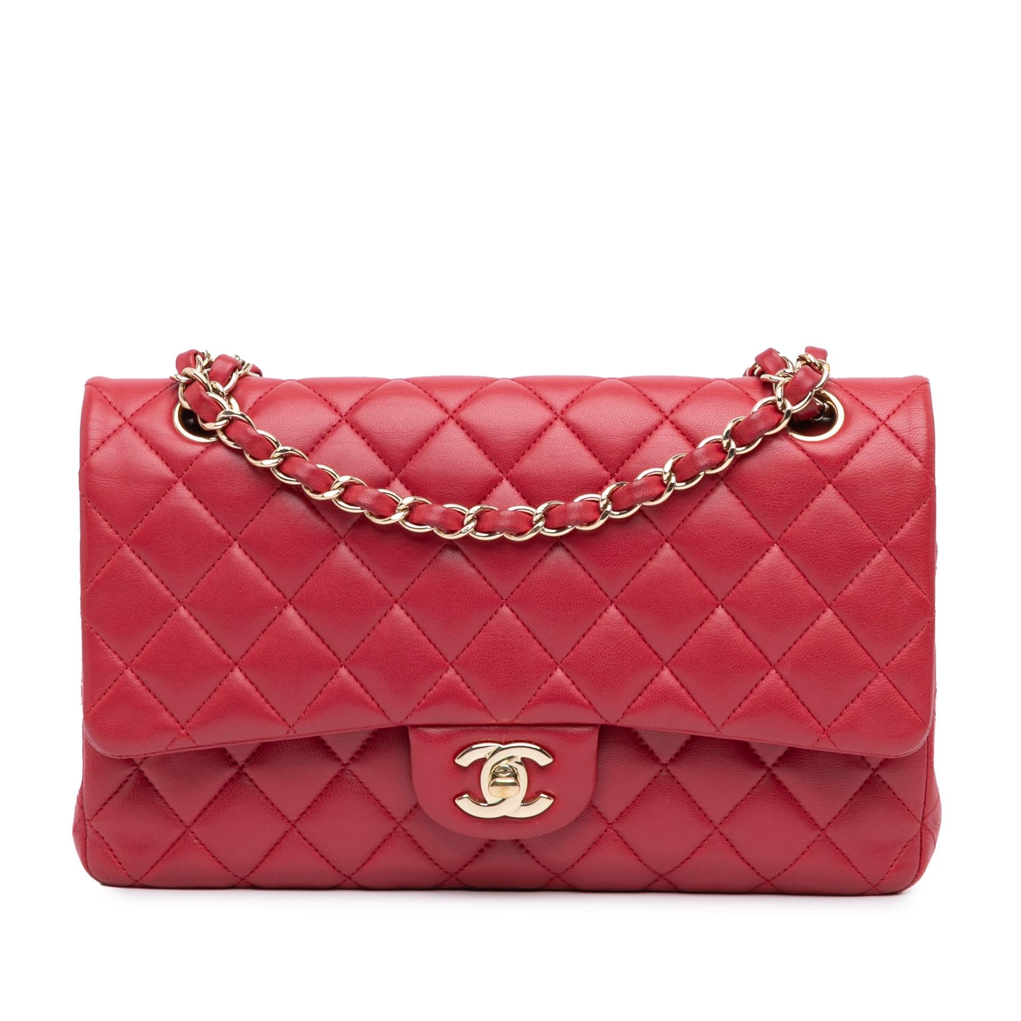 Chanel Medium Classic Lambskin Double Flap