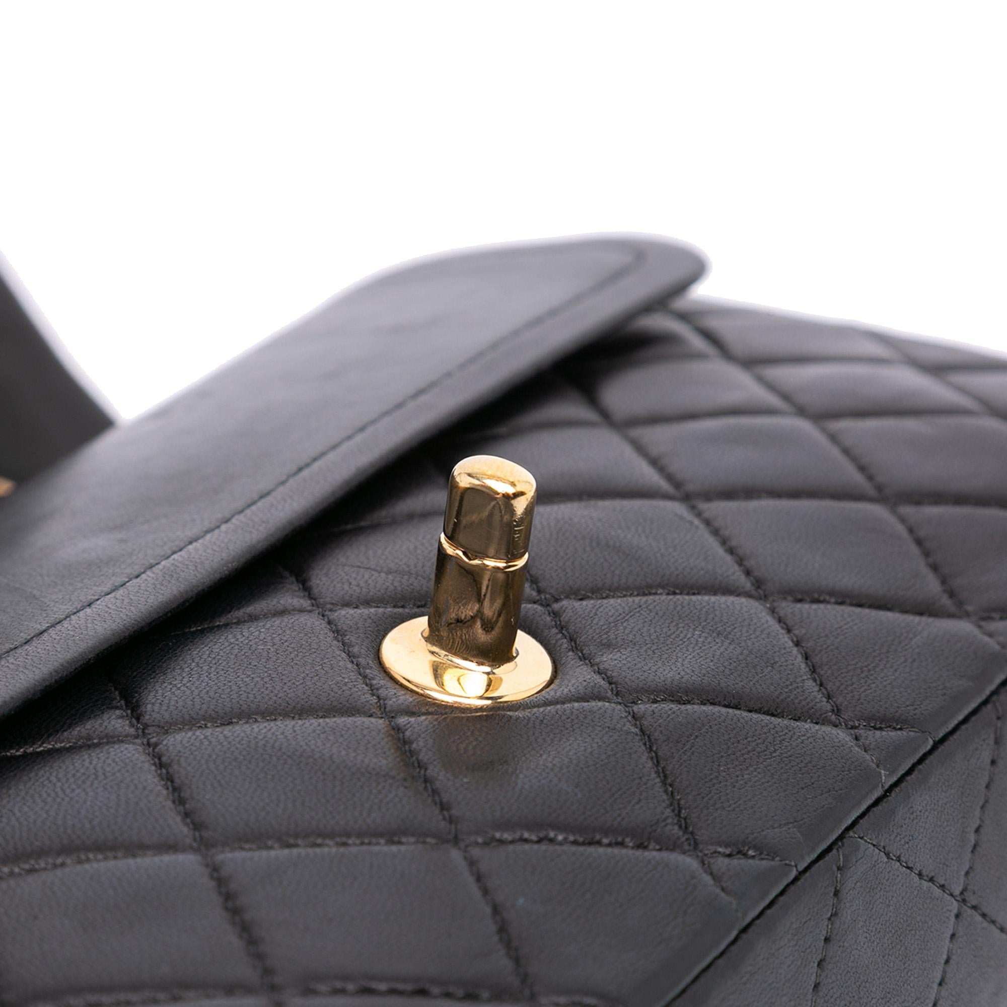 Chanel Medium Classic Lambskin Double Flap