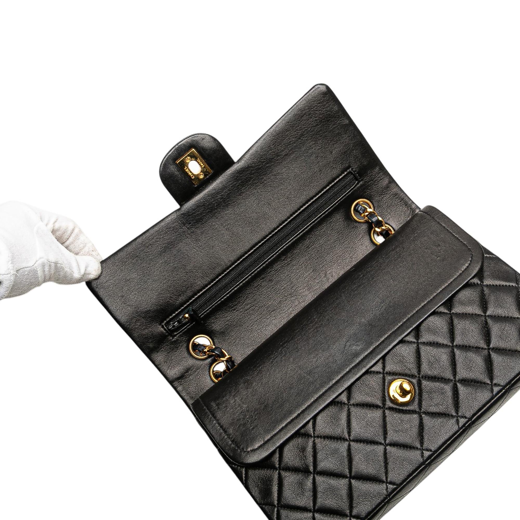 Chanel Medium Classic Lambskin Double Flap
