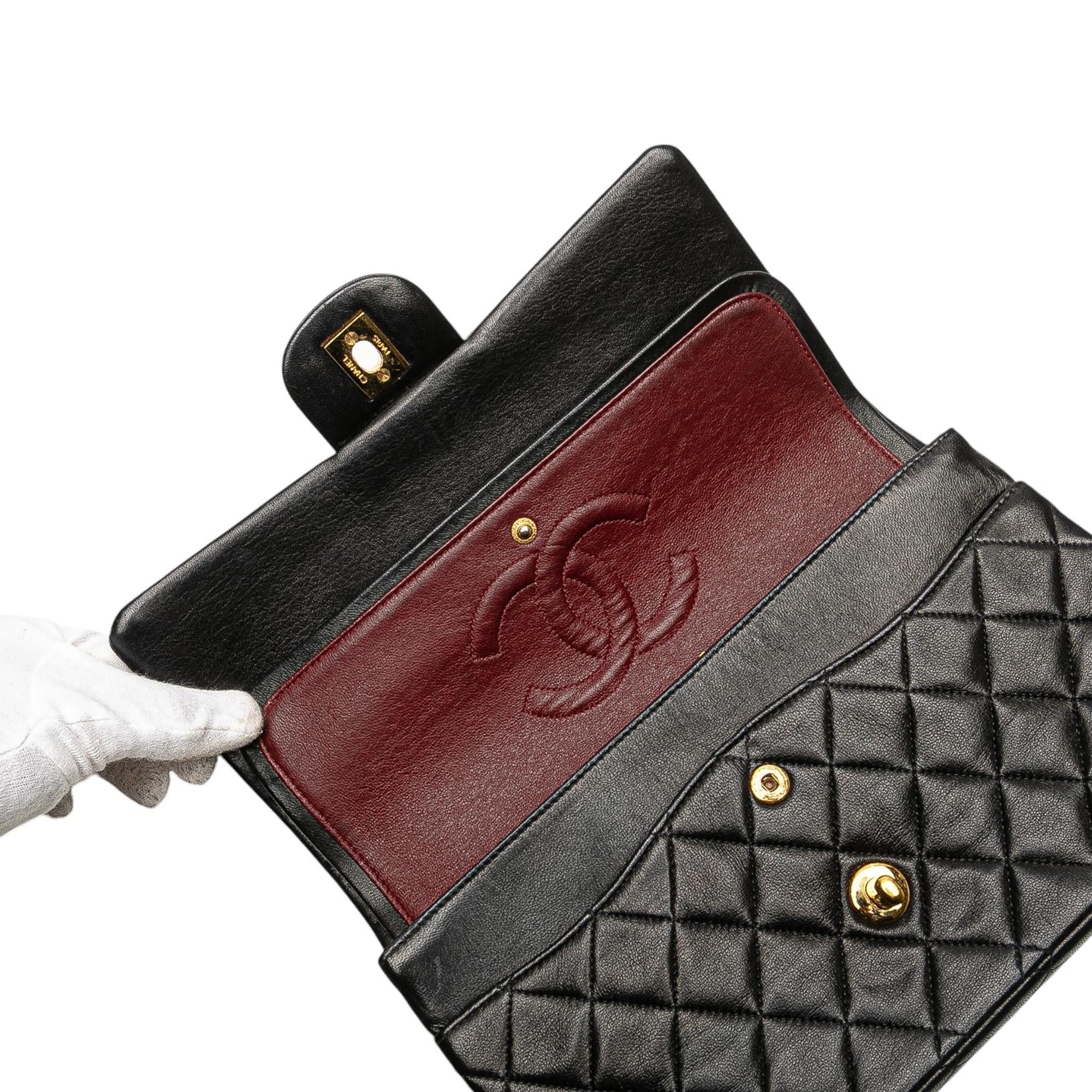 Chanel Medium Classic Lambskin Double Flap