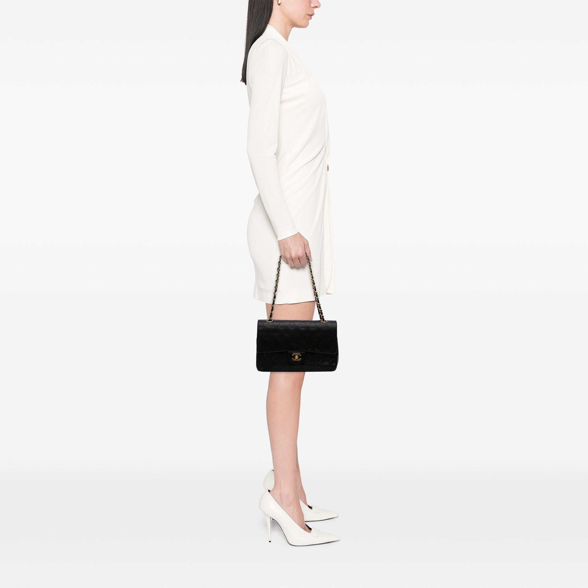 Chanel Medium Classic Lambskin Double Flap