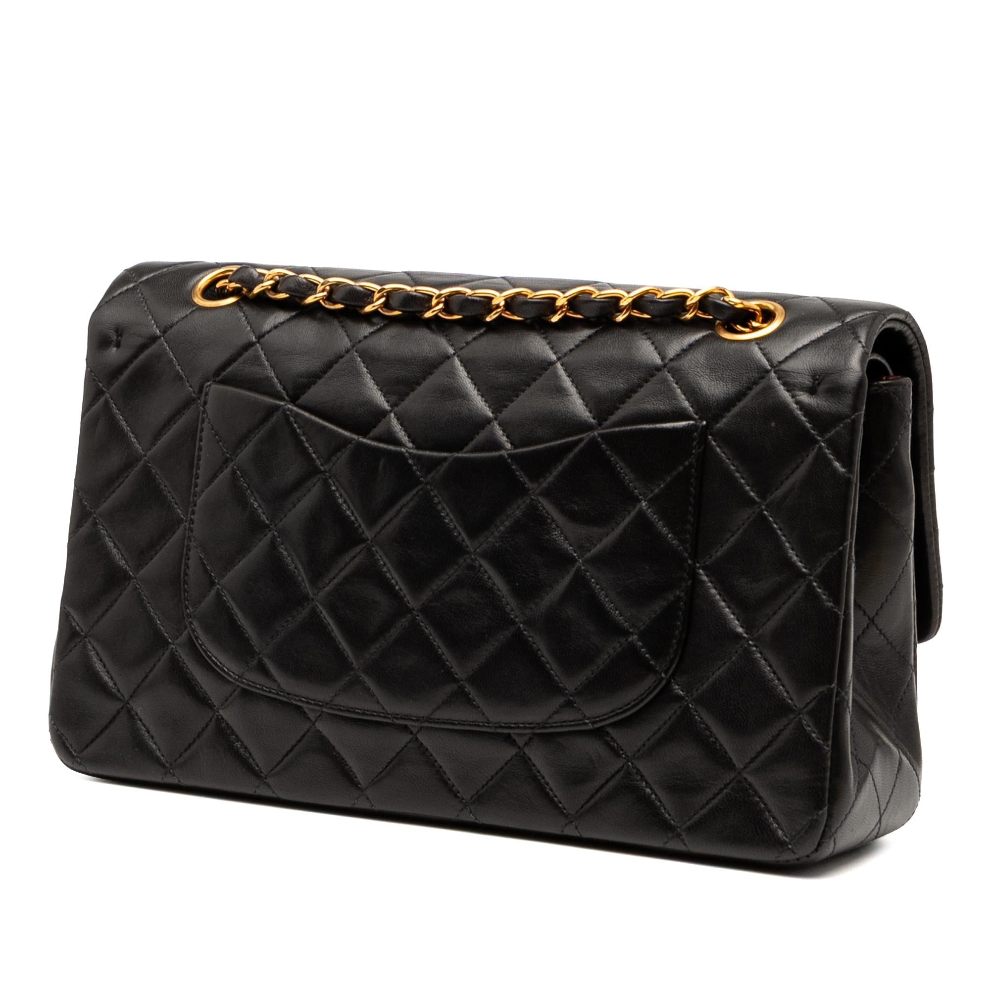 Chanel Medium Classic Lambskin Double Flap
