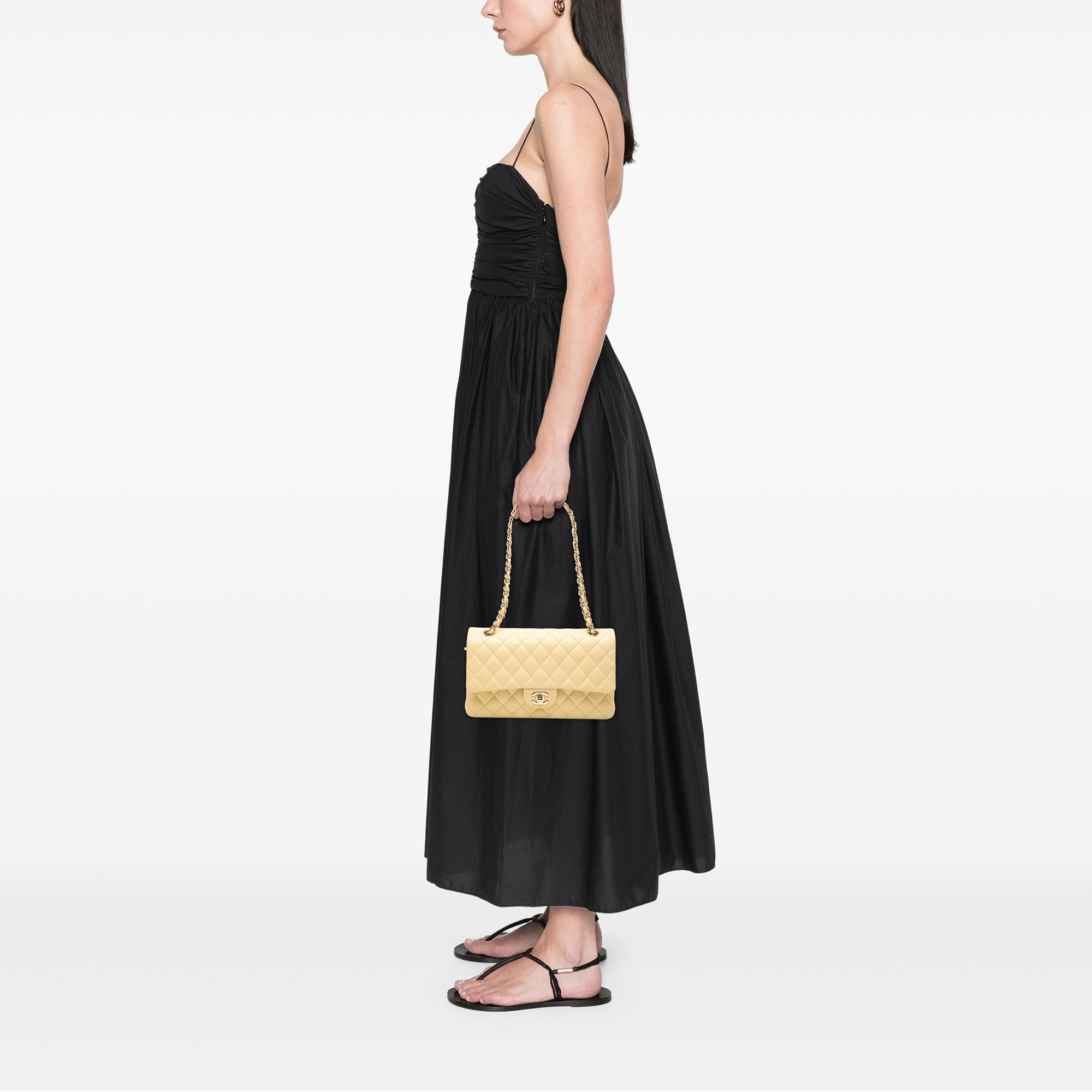 Chanel Medium Classic Lambskin Double Flap