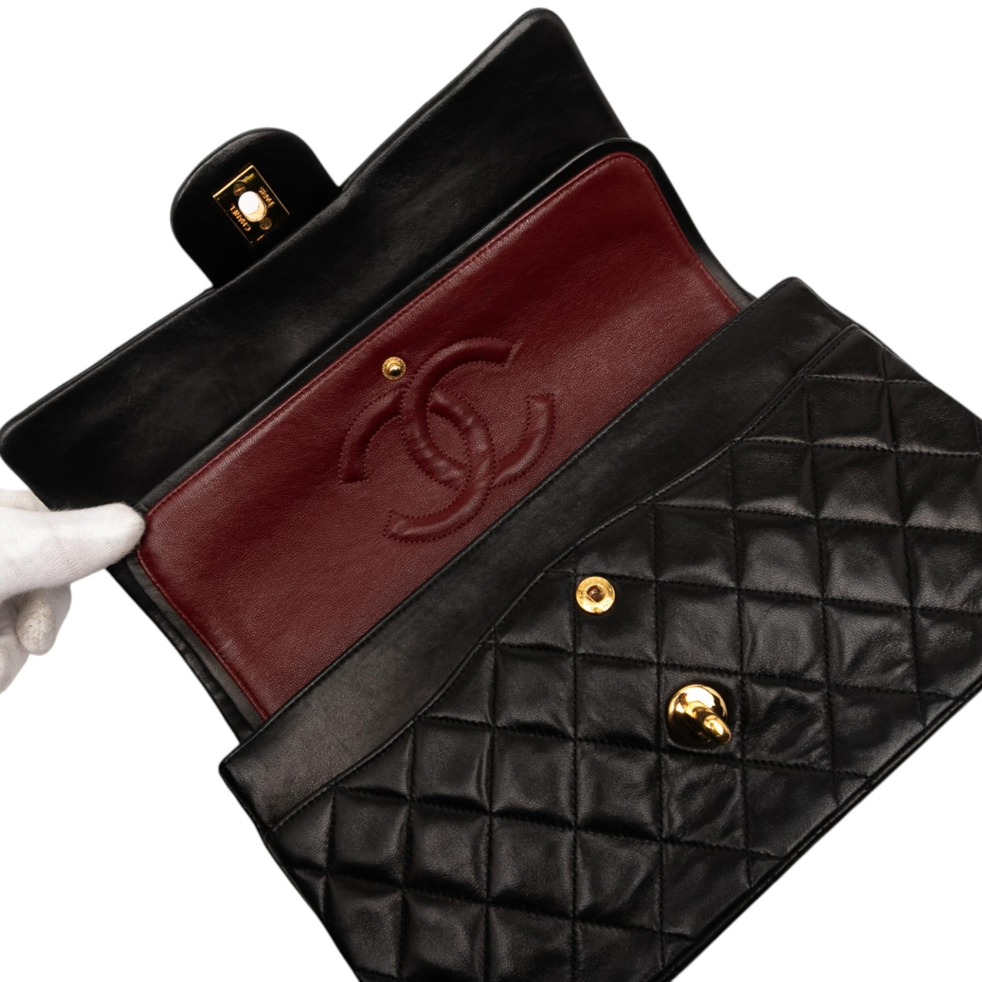 Chanel Medium Classic Lambskin Double Flap