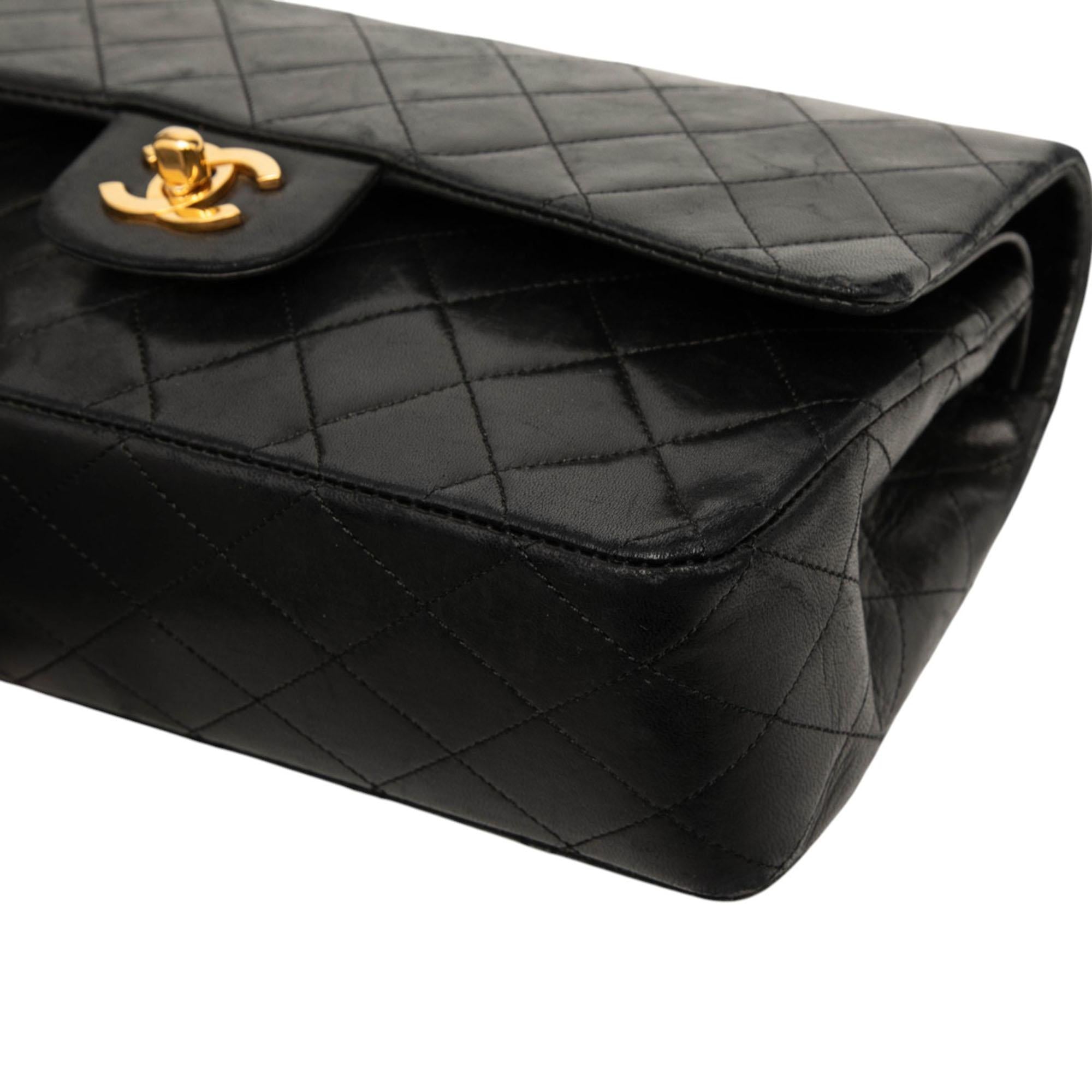 Chanel Medium Classic Lambskin Double Flap