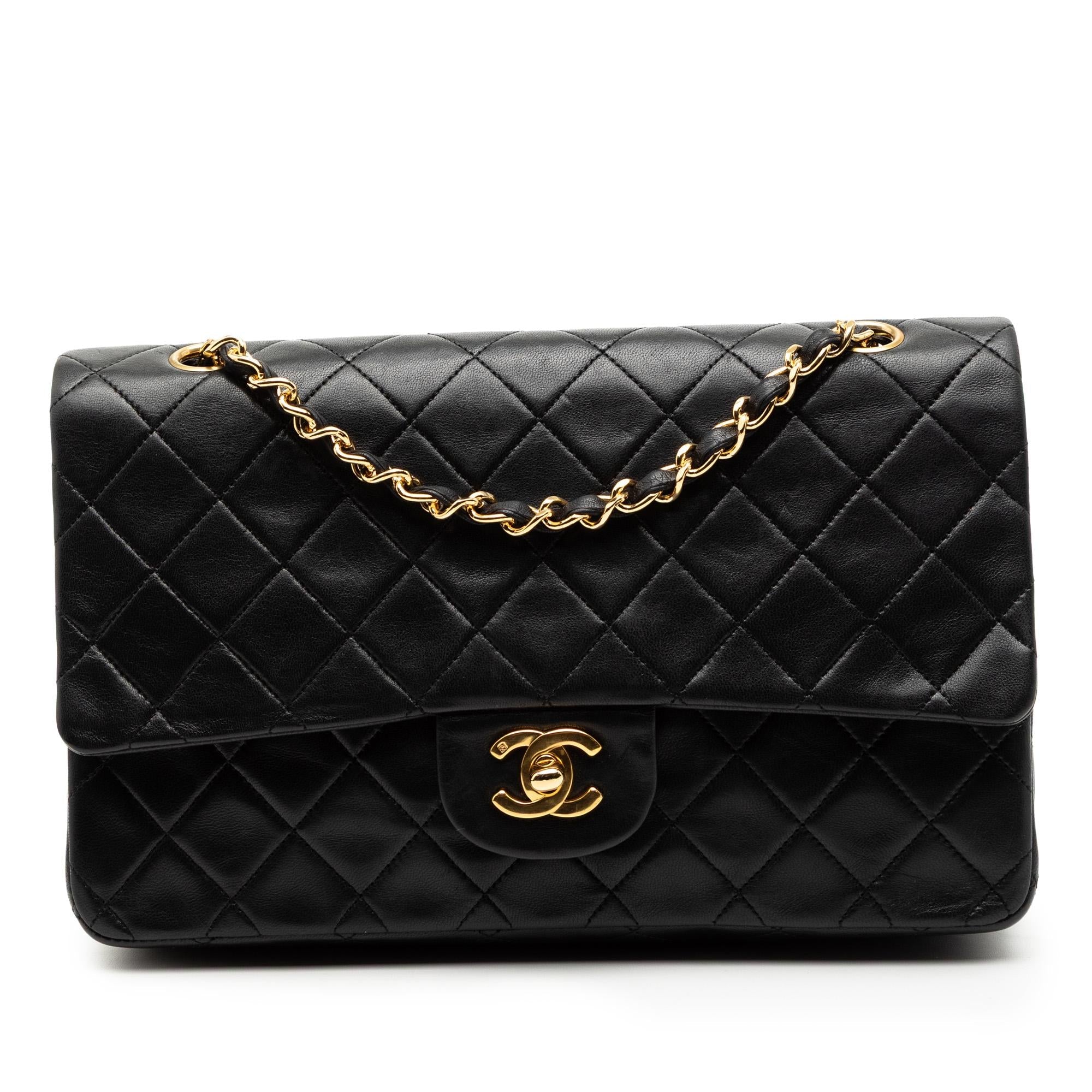 Chanel Medium Classic Lambskin Double Flap