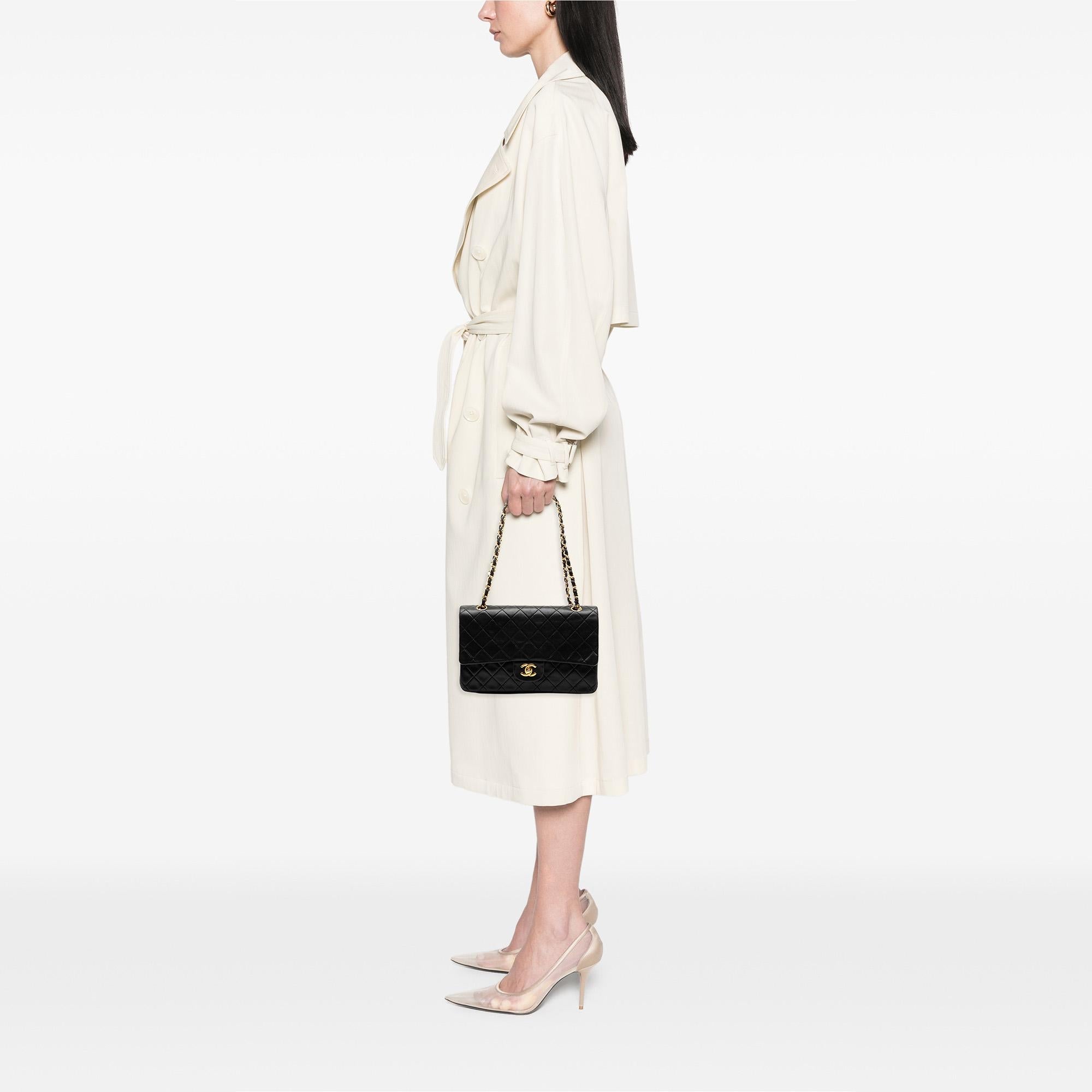 Chanel Medium Classic Lambskin Double Flap