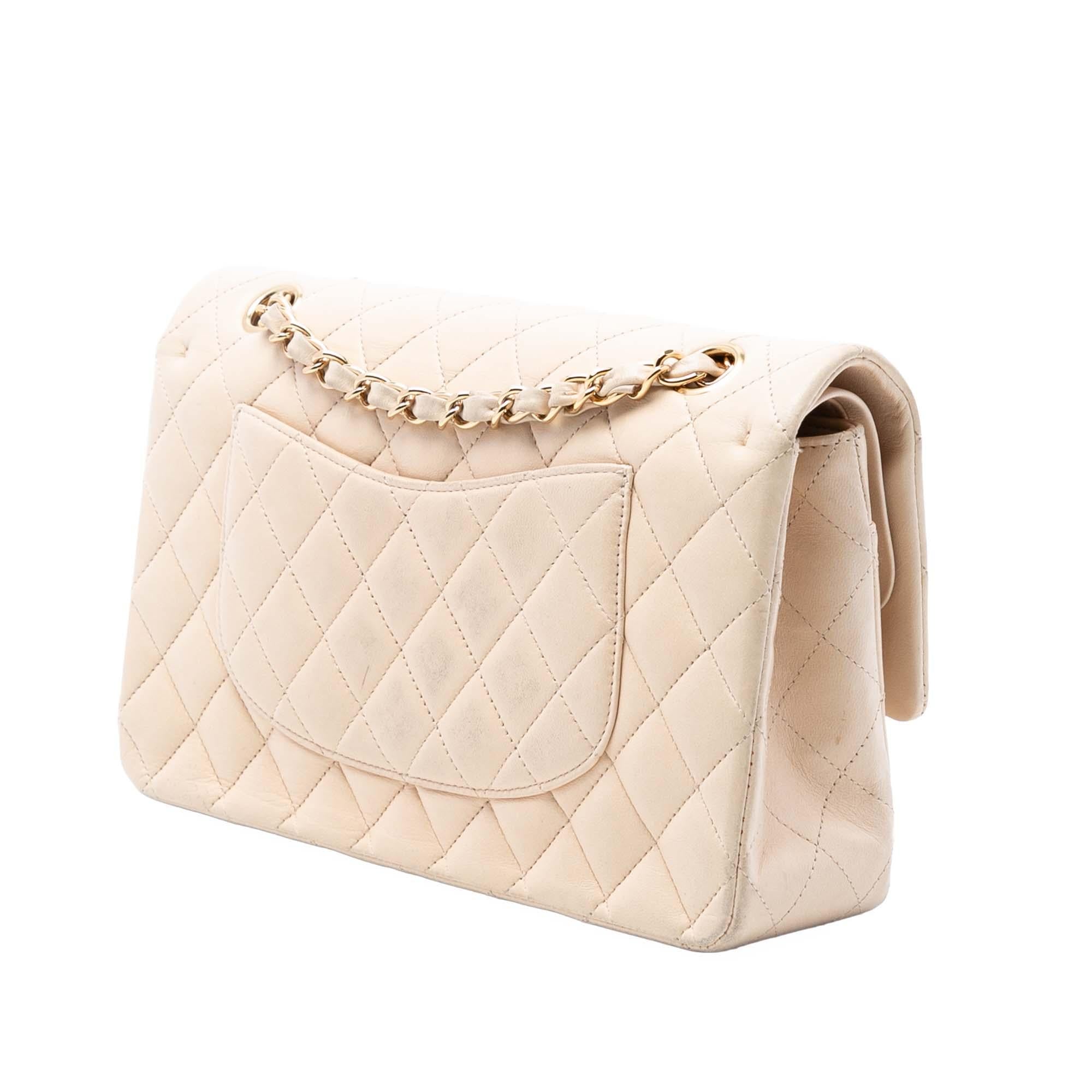 Chanel Medium Classic Lambskin Double Flap