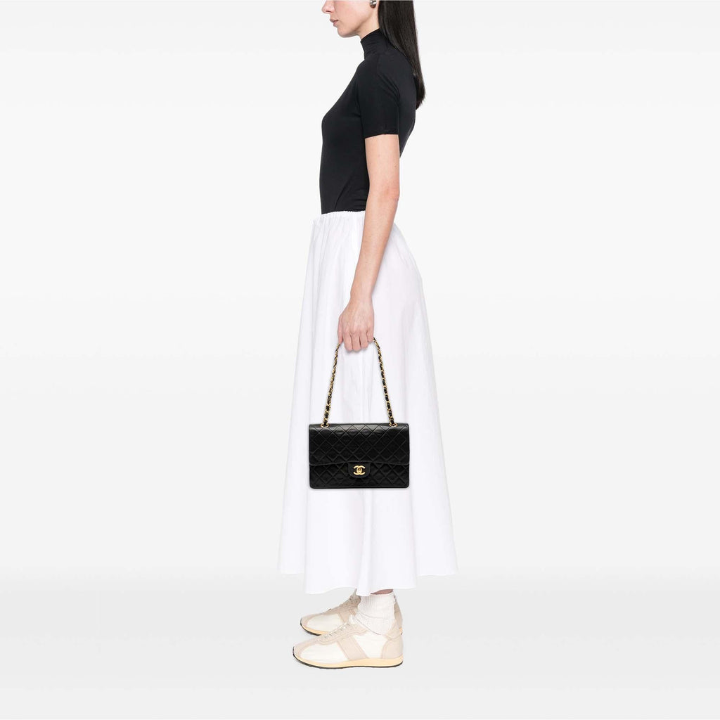 Chanel Medium Classic Lambskin Double Flap