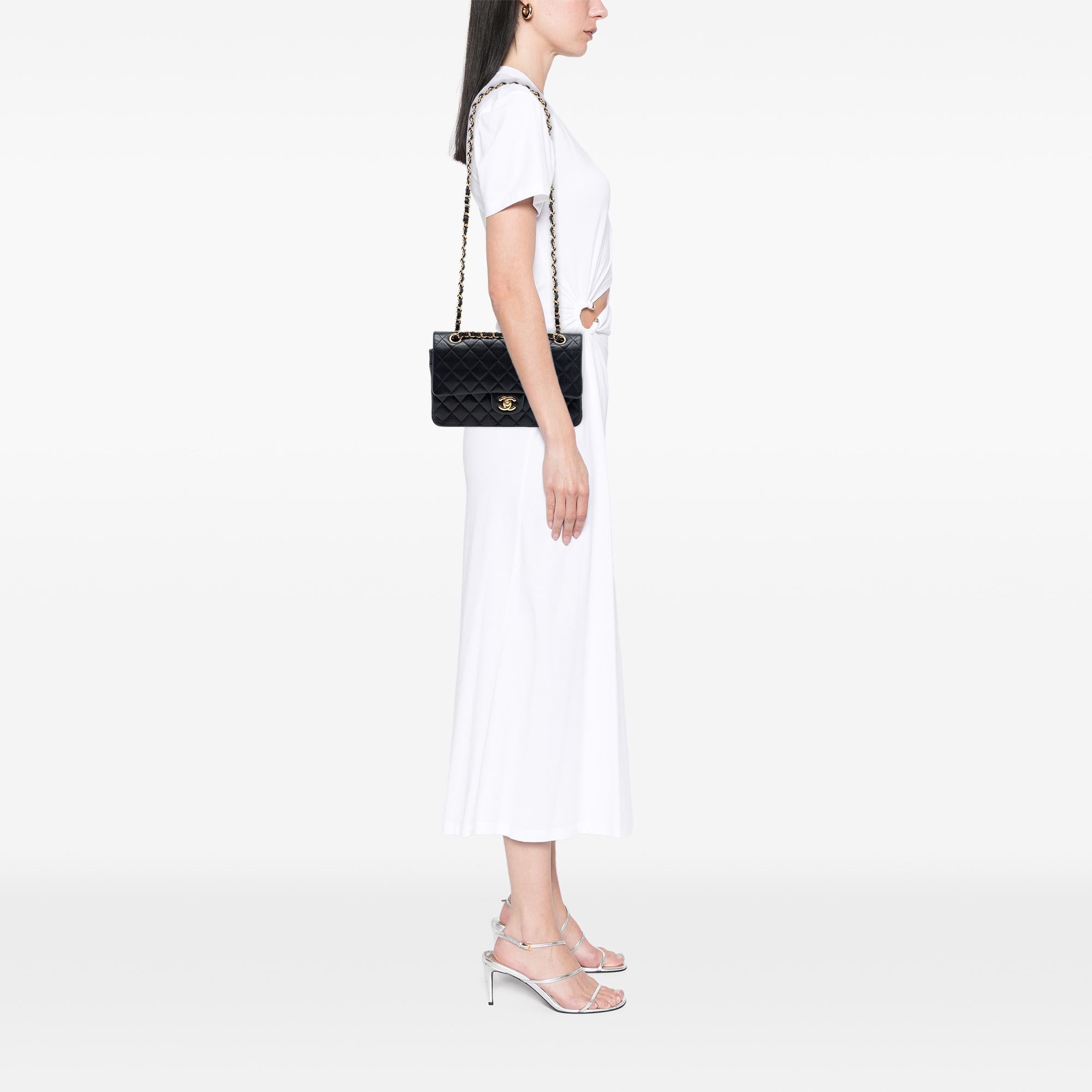 Chanel Medium Classic Lambskin Double Flap