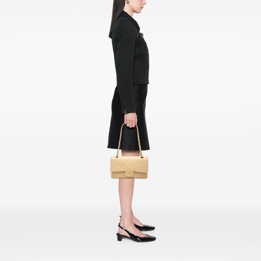 Chanel Medium Classic Lambskin Double Flap