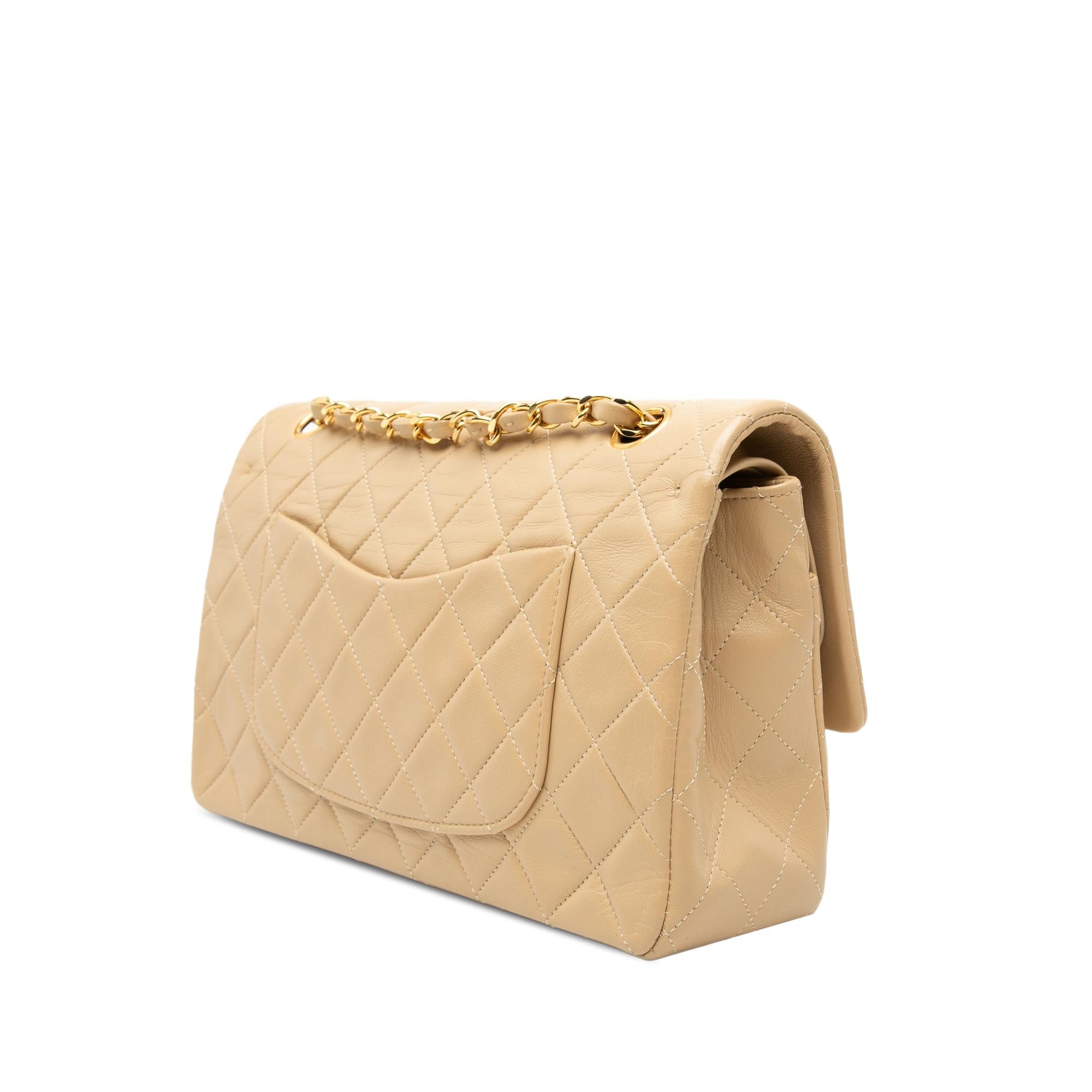 Chanel Medium Classic Lambskin Double Flap