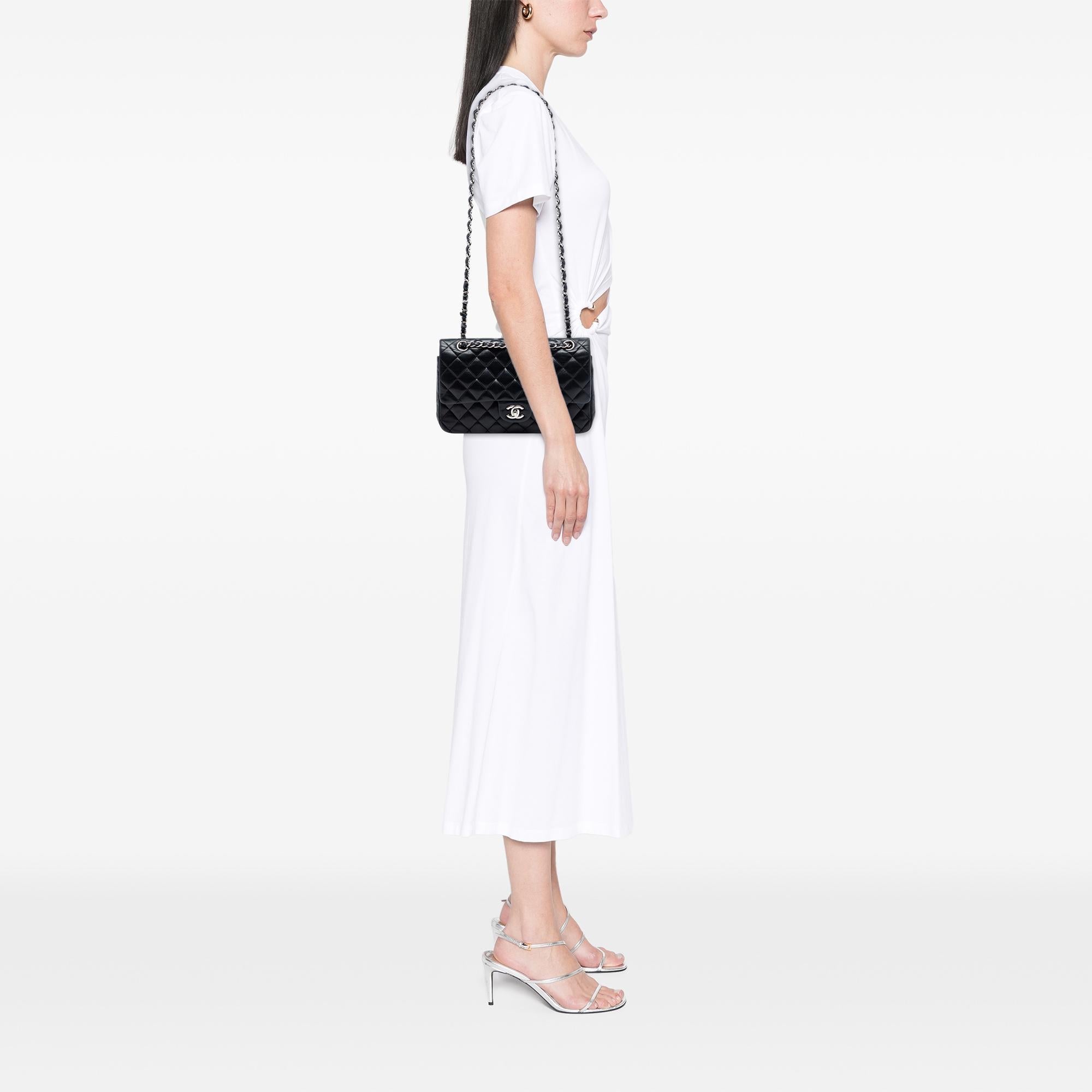 Chanel Medium Classic Lambskin Double Flap