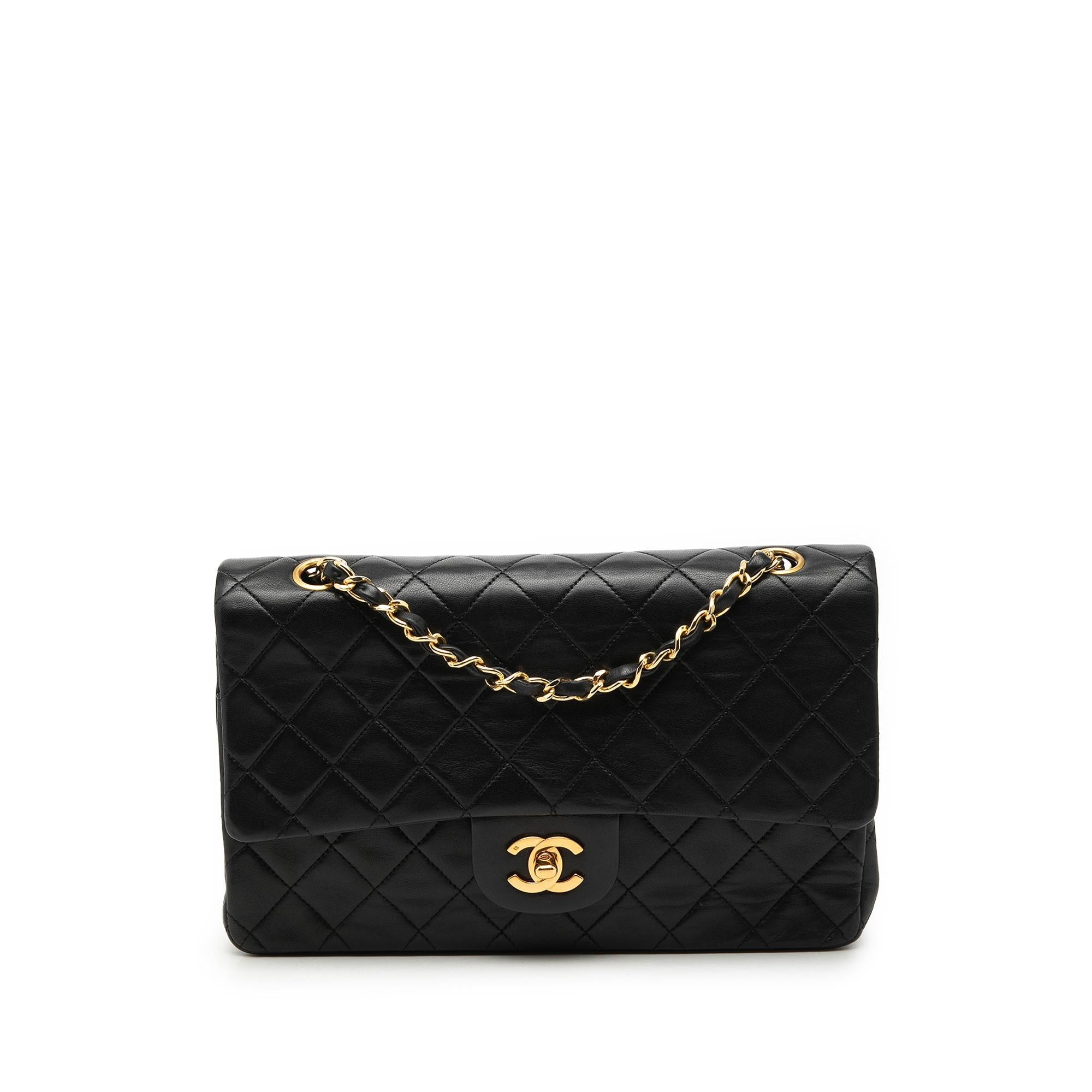 Chanel Medium Classic Lambskin Double Flap
