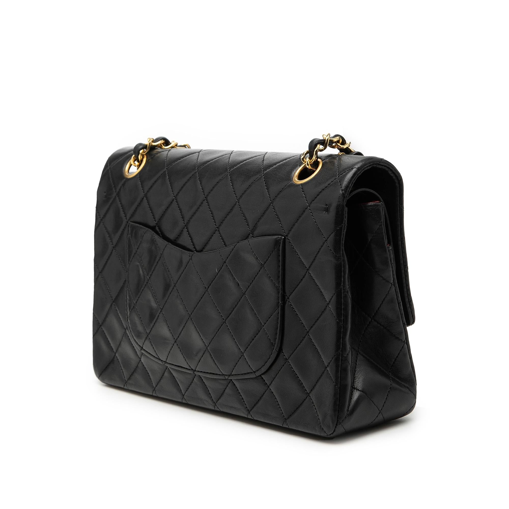 Chanel Medium Classic Lambskin Double Flap