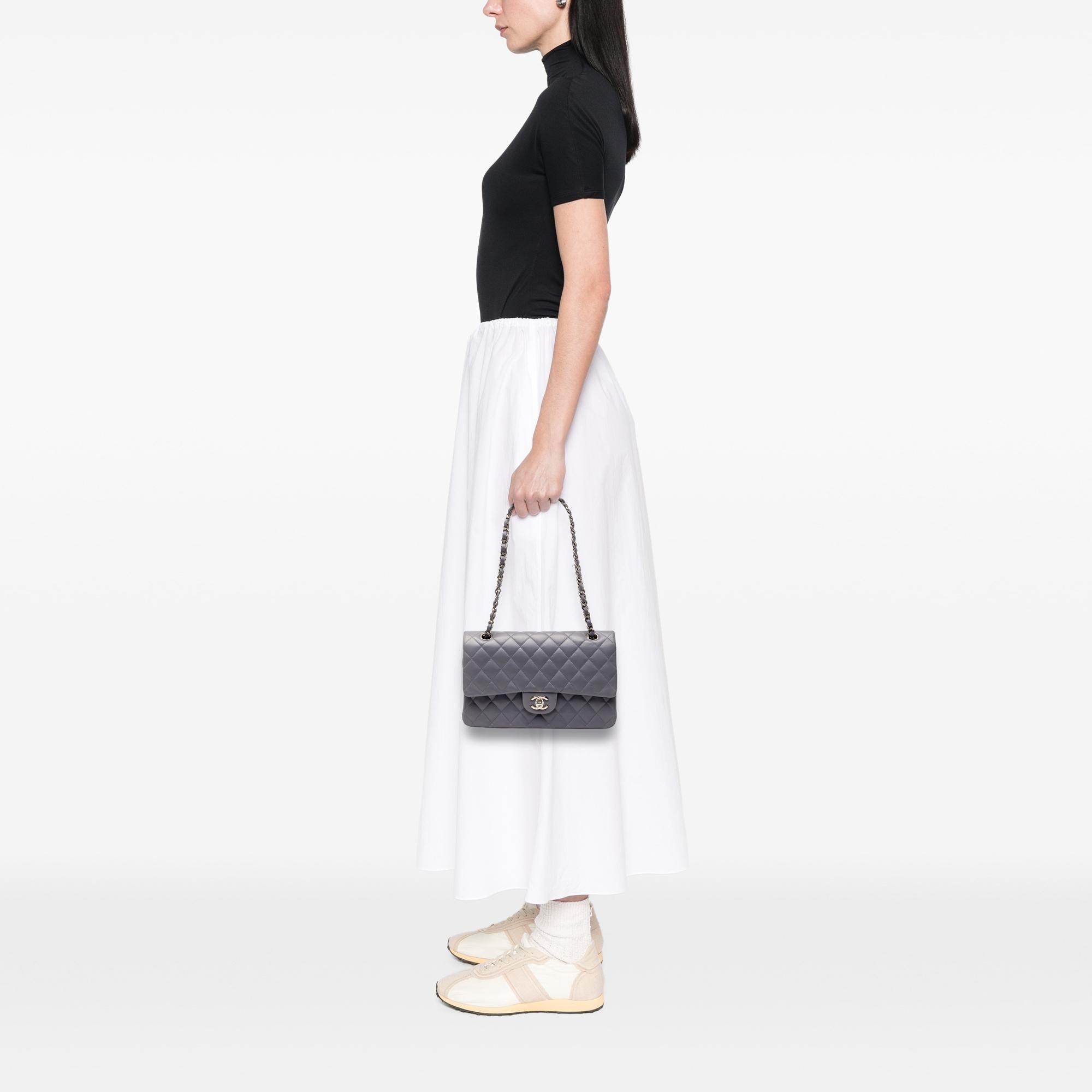 Chanel Medium Classic Lambskin Double Flap