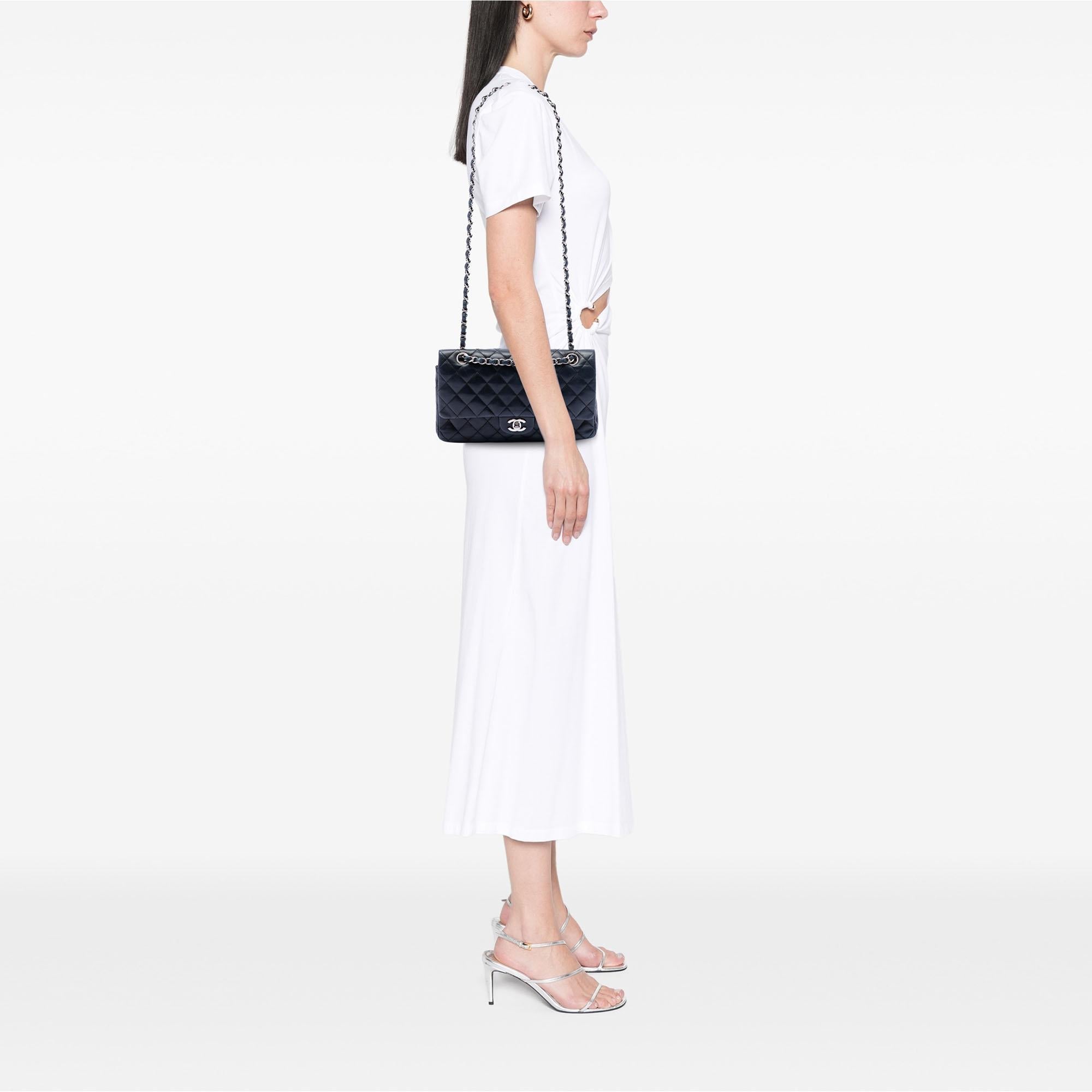 Chanel Medium Classic Lambskin Double Flap