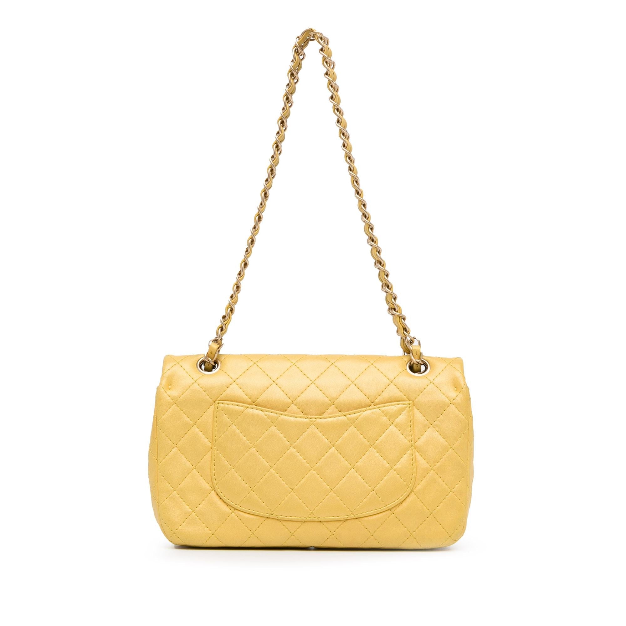 Chanel Medium Classic Lambskin Precious Jewel Single Flap (SHG-lt3YtA)