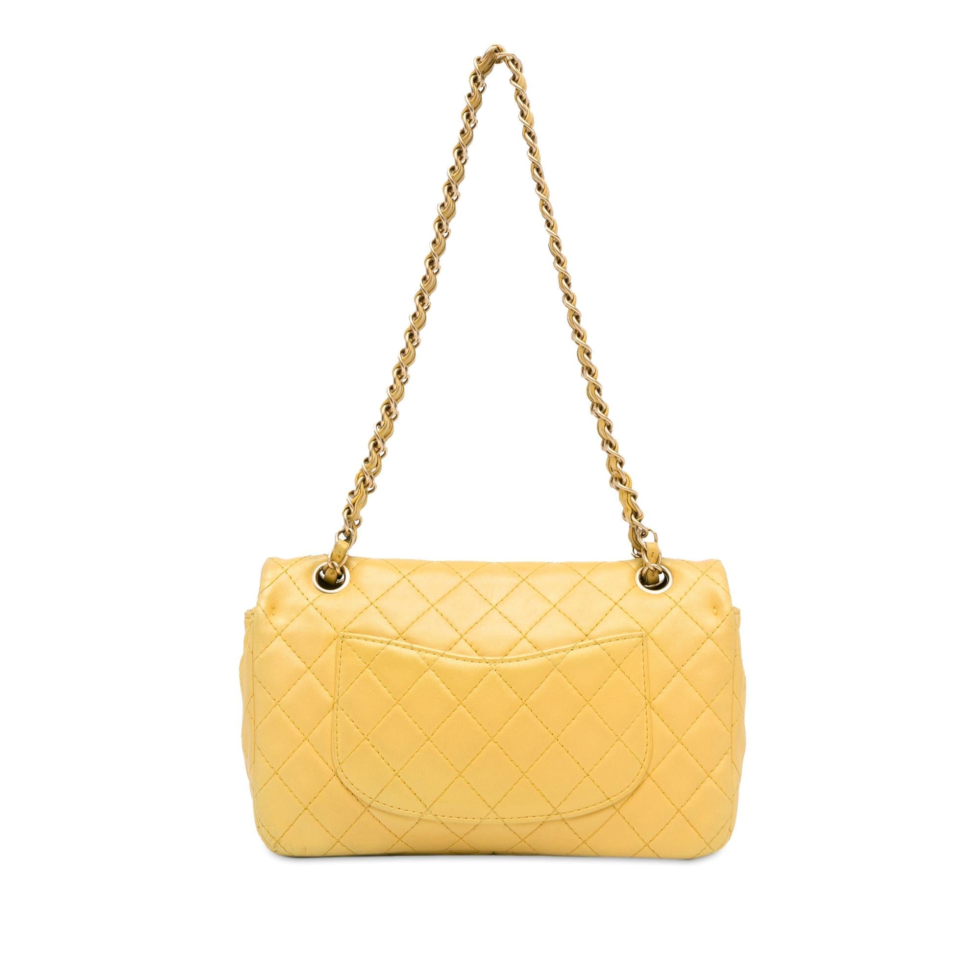 Chanel Medium Classic Lambskin Precious Jewel Single Flap (SHG-XnMA6A)