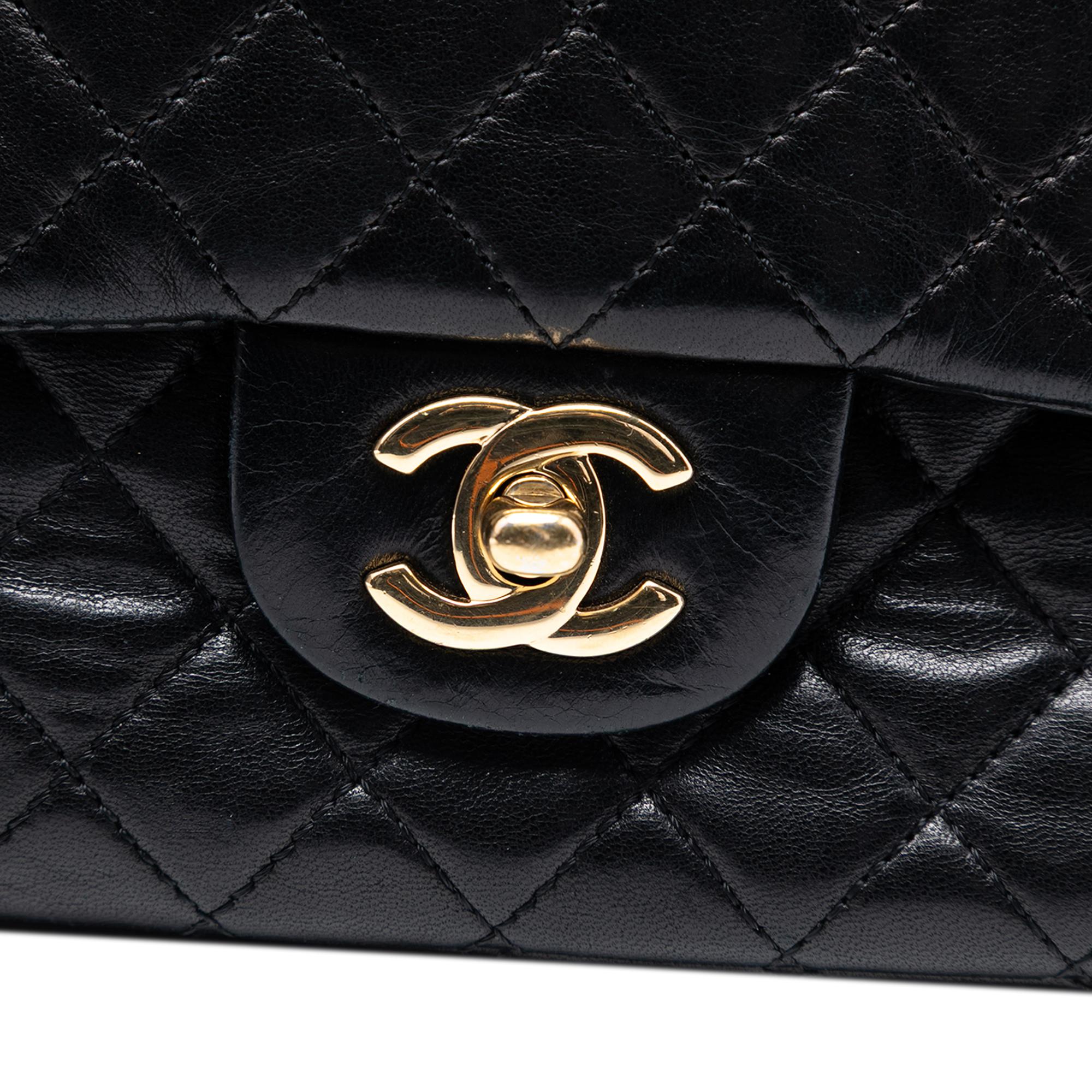 Chanel Medium Classic Lambskin Valentines Heart Charms Single Flap