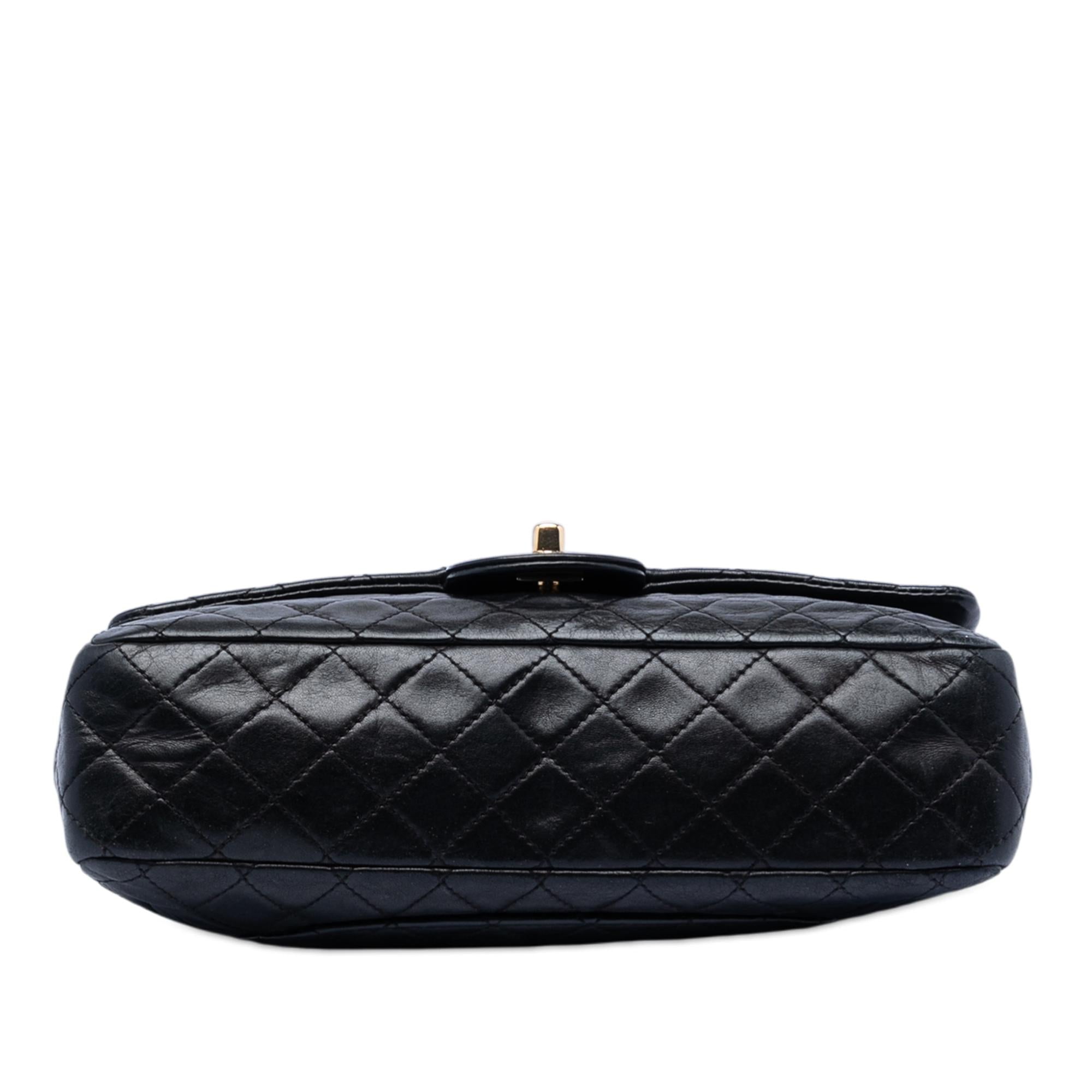 Chanel Medium Classic Lambskin Valentines Heart Charms Single Flap