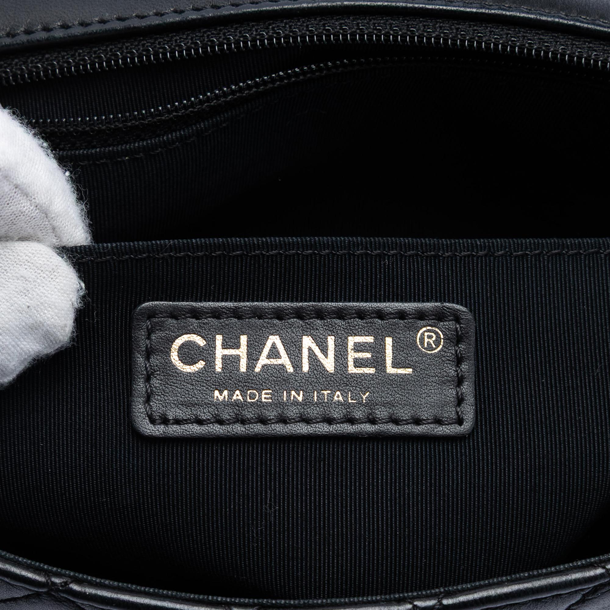 Chanel Medium Classic Lambskin Valentines Heart Charms Single Flap
